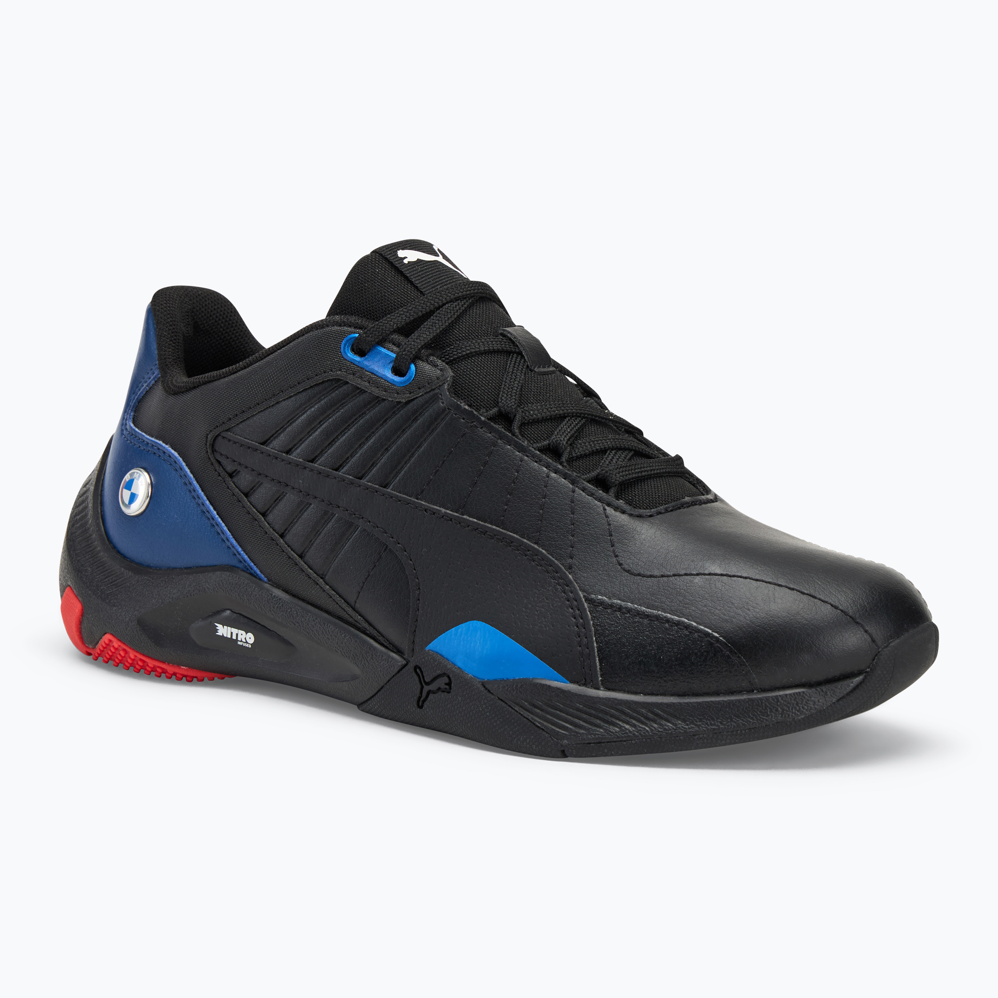 Buty męskie PUMA BMW MMS Kart Cat Nitro puma black/pro blue/pop red | WYSYŁKA W 24H | 30 DNI NA ZWROT