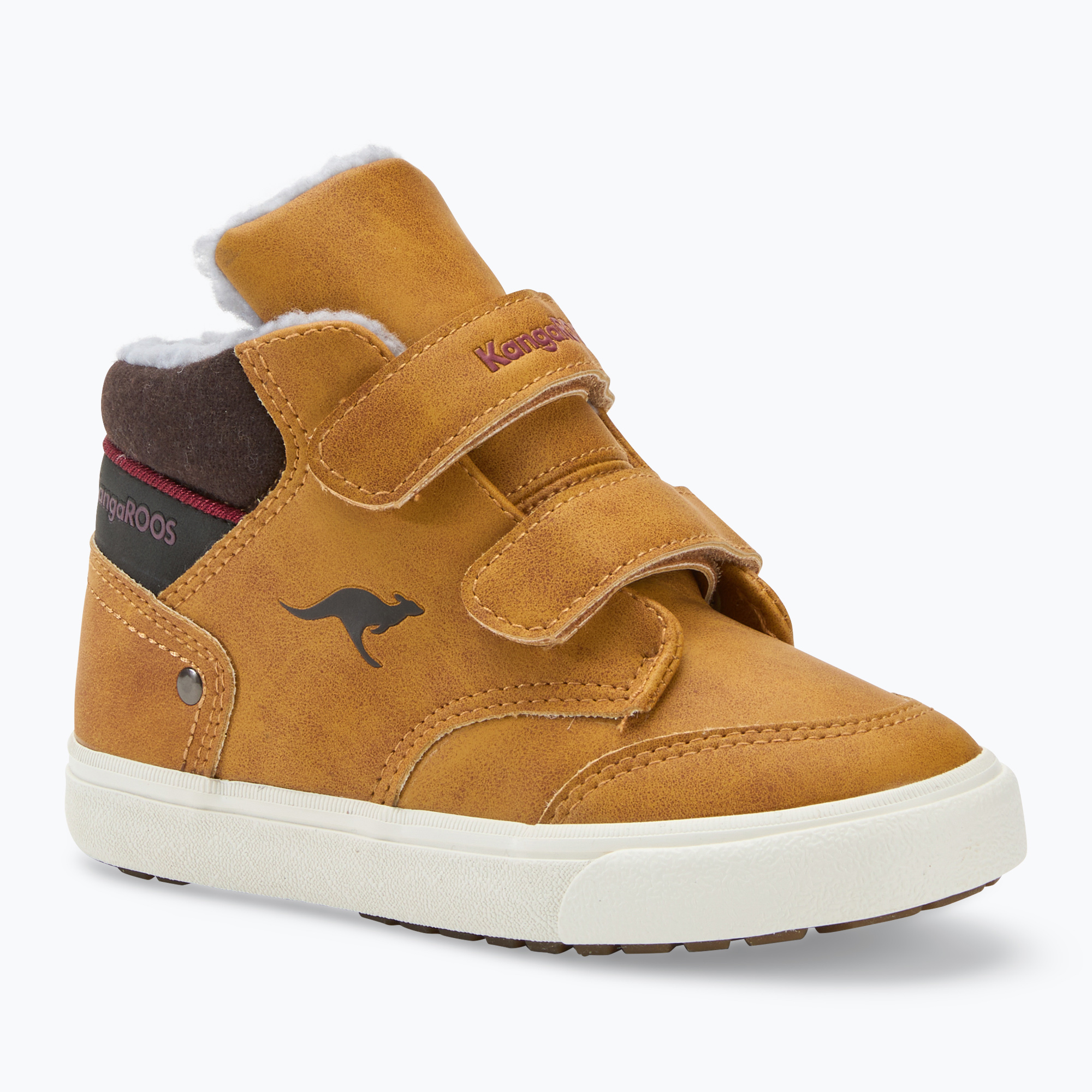 Buty dziecięce KangaROOS KaVu Primo V tan yellow / rouge | WYSYŁKA W 24H | 30 DNI NA ZWROT