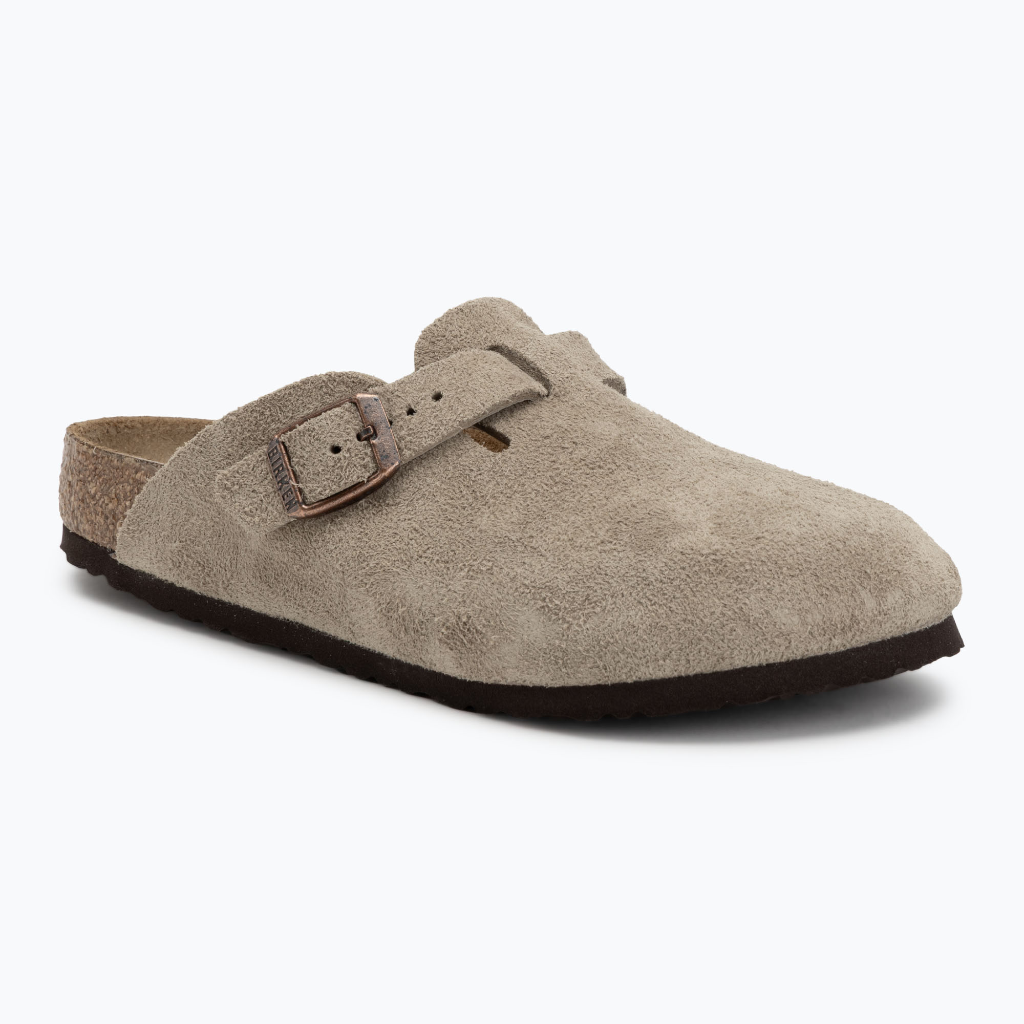 Klapki BIRKENSTOCK Boston Kids Narrow taupe 
