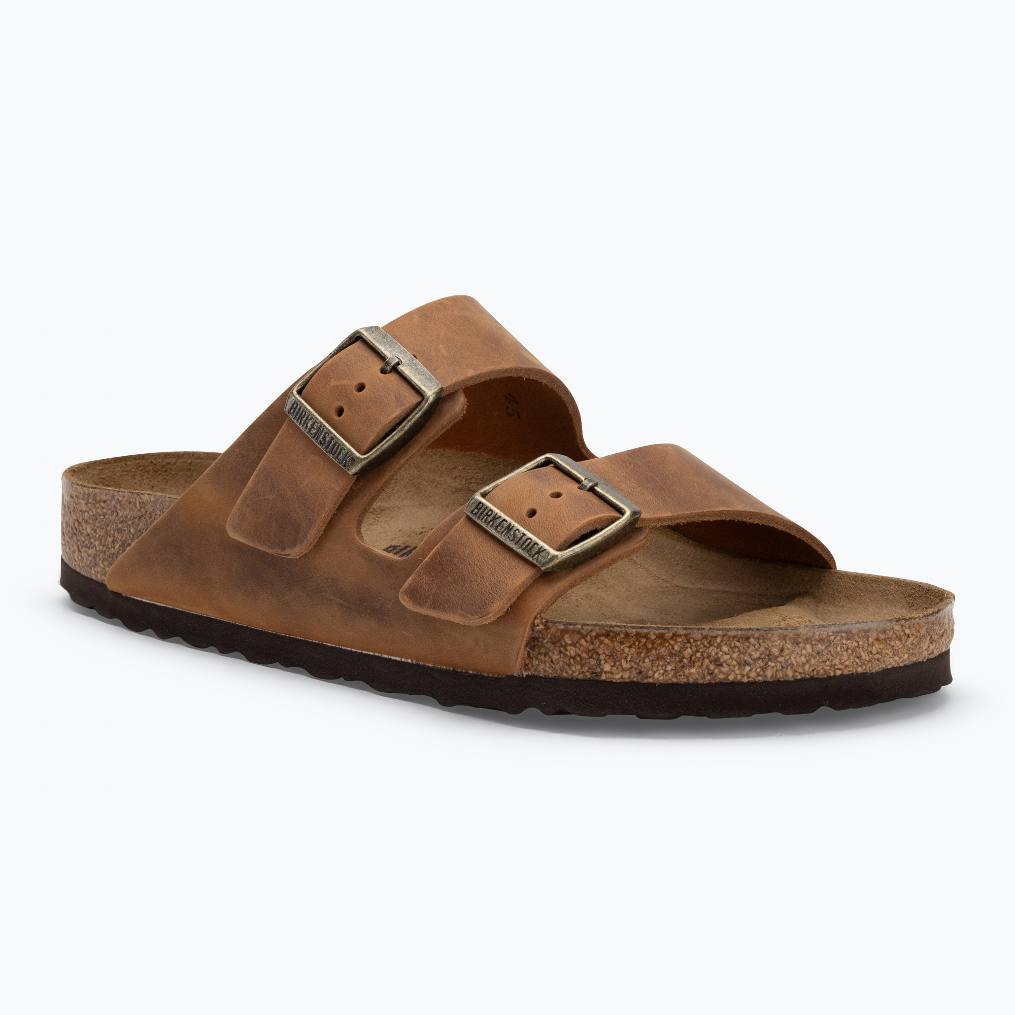 Klapki BIRKENSTOCK Arizona LEOI Regular cognac 