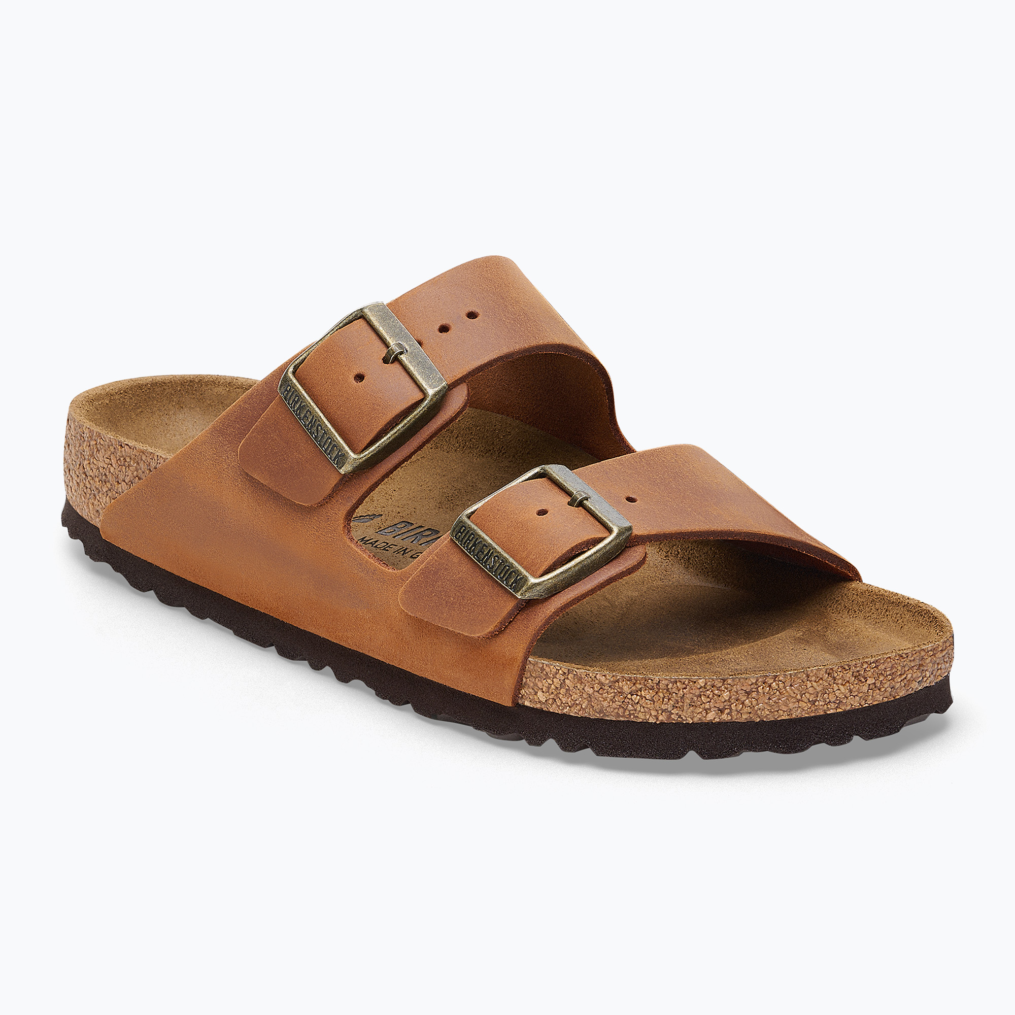 Klapki BIRKENSTOCK Arizona LEOI Regular cognac | WYSYŁKA W 24H | 30 DNI NA ZWROT