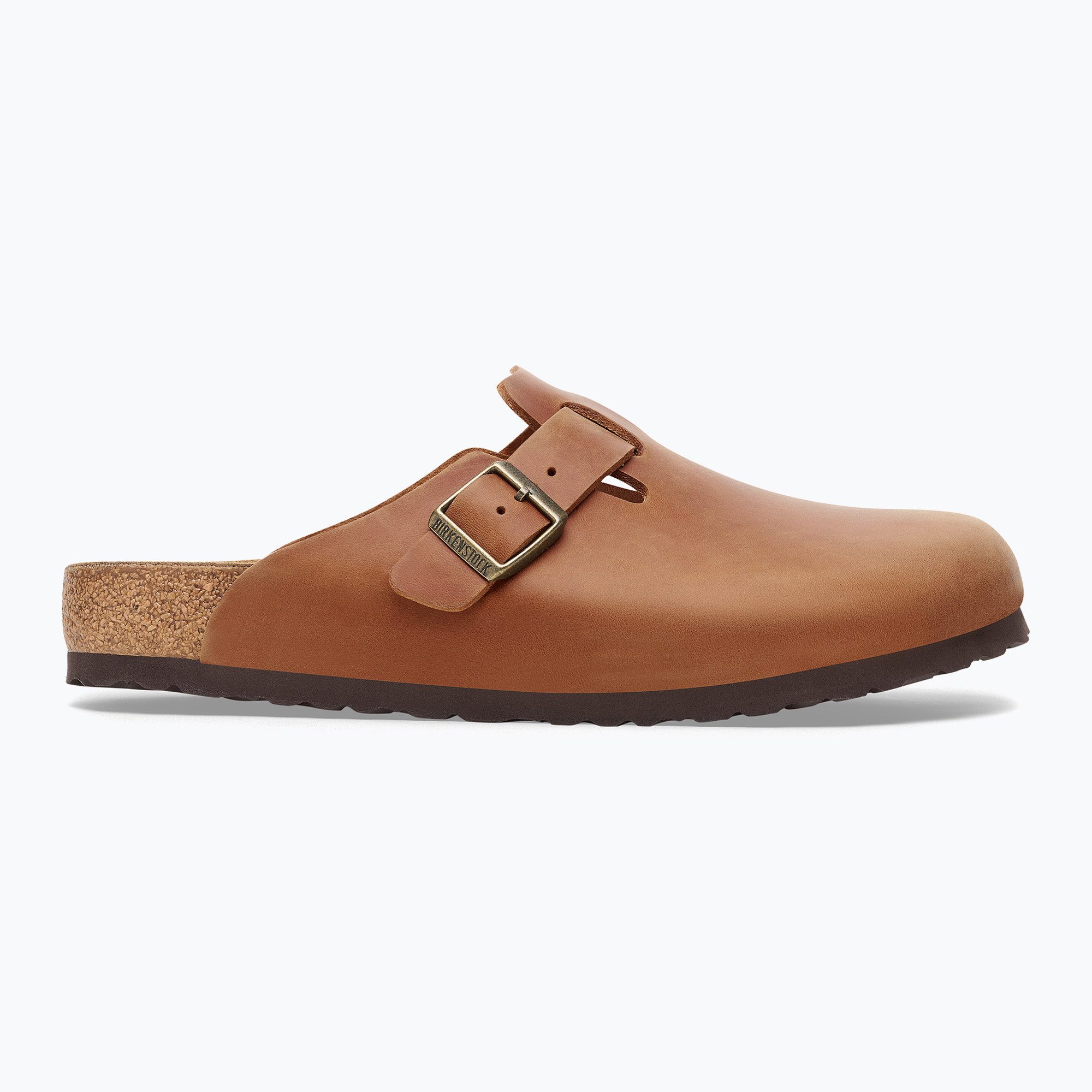 Klapki BIRKENSTOCK Boston LEOI Narrow cognac | WYSYŁKA W 24H | 30 DNI NA ZWROT