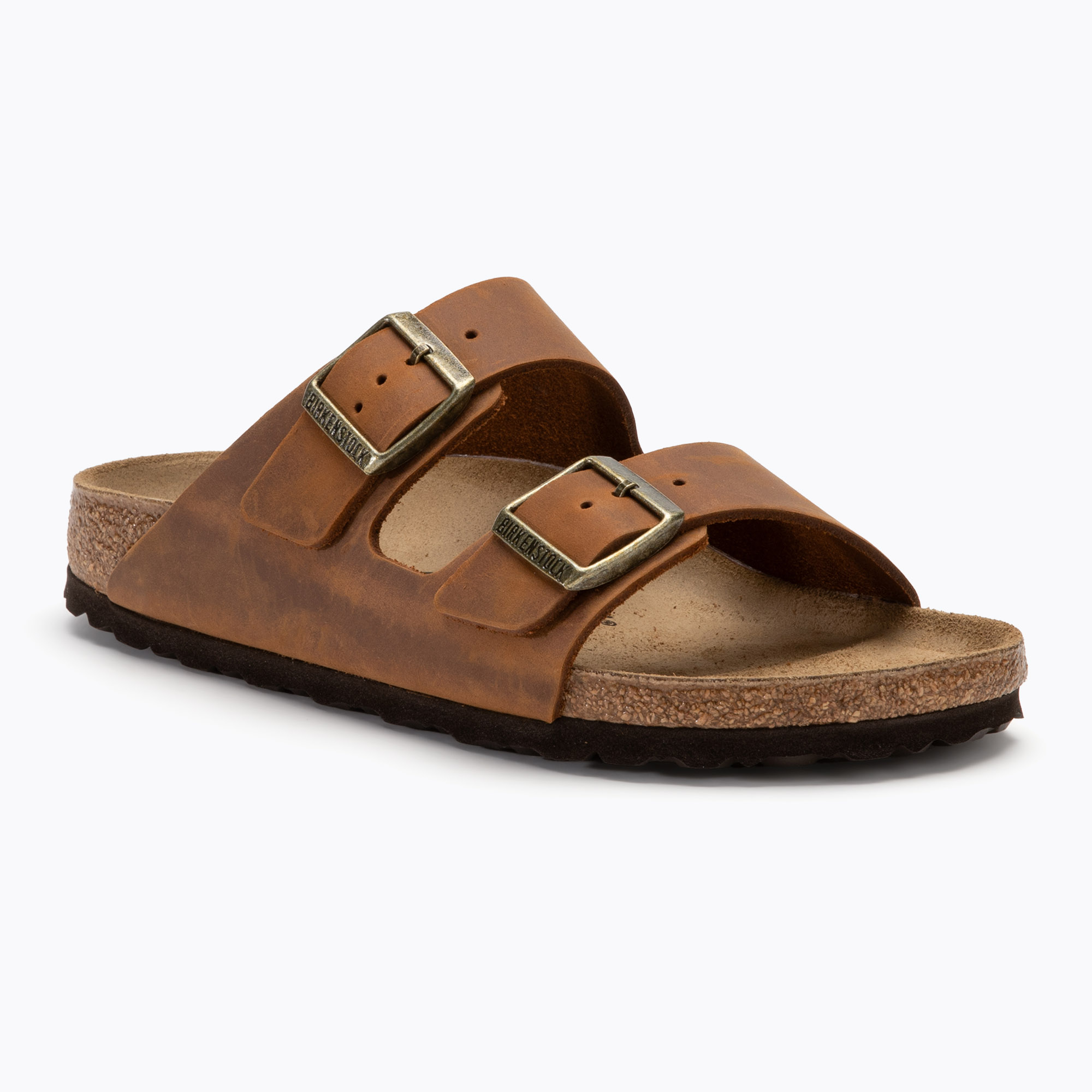 Klapki BIRKENSTOCK Arizona LEOI Narrow cognac | WYSYŁKA W 24H | 30 DNI NA ZWROT