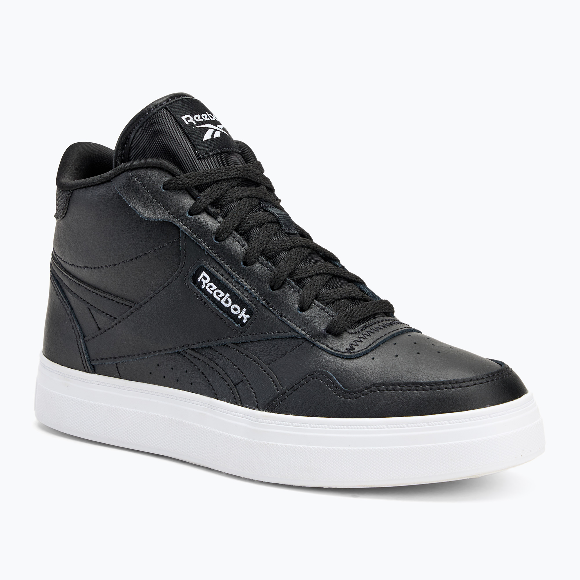 Buty damskie Reebok Court Advance Bold High core black/cloud white/core black | WYSYŁKA W 24H | 30 DNI NA ZWROT