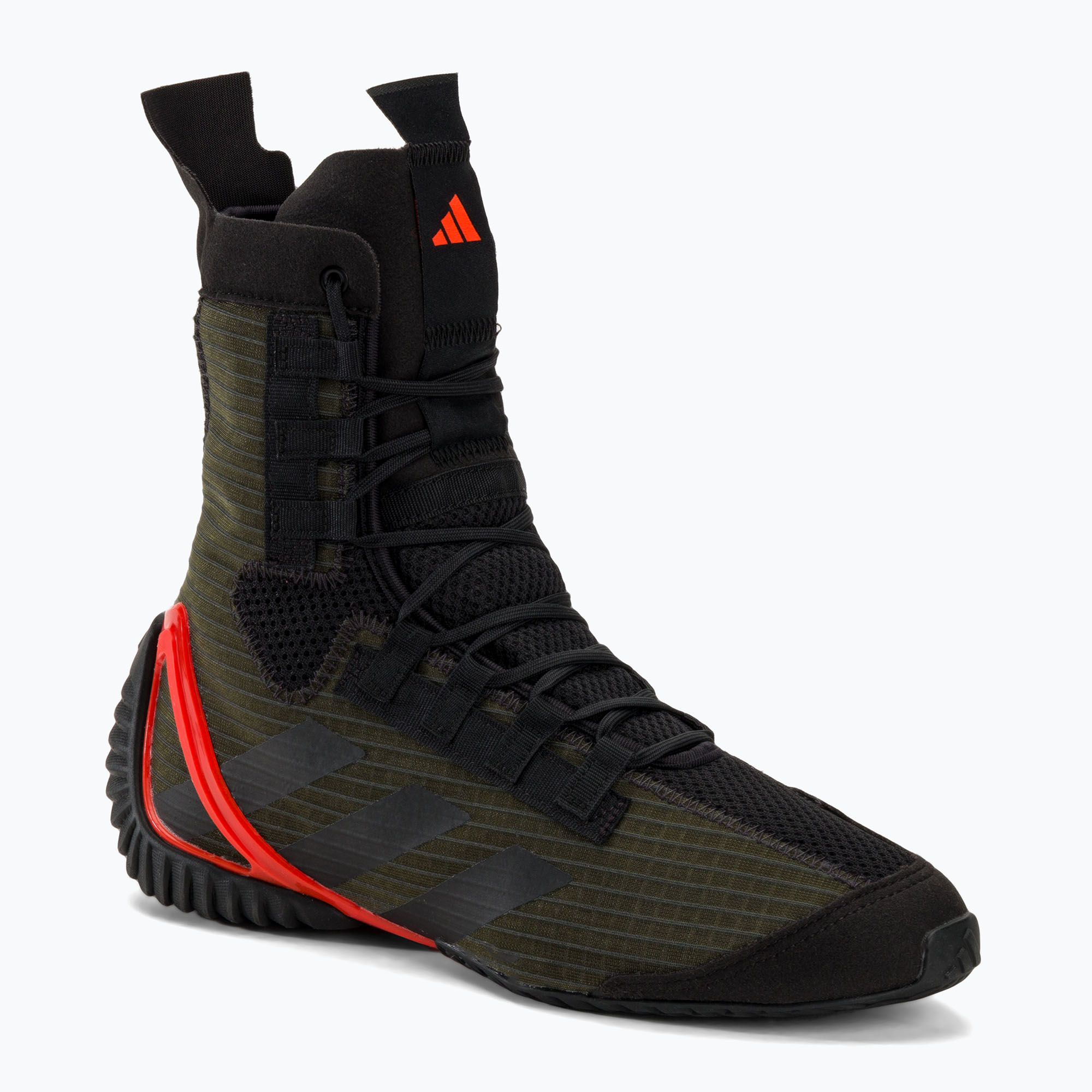 Фото - Одяг для єдиноборств Adidas Buty bokserskie  Speedex 23 carbon/core black/solar red | WYSYŁKA W 