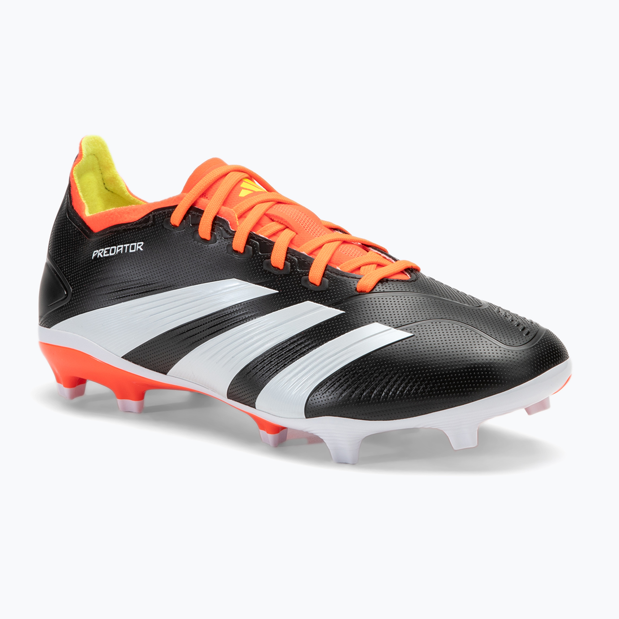 Фото - Футбольні бутси Adidas Buty piłkarskie  Predator League FG core black/cloud white/solar red 