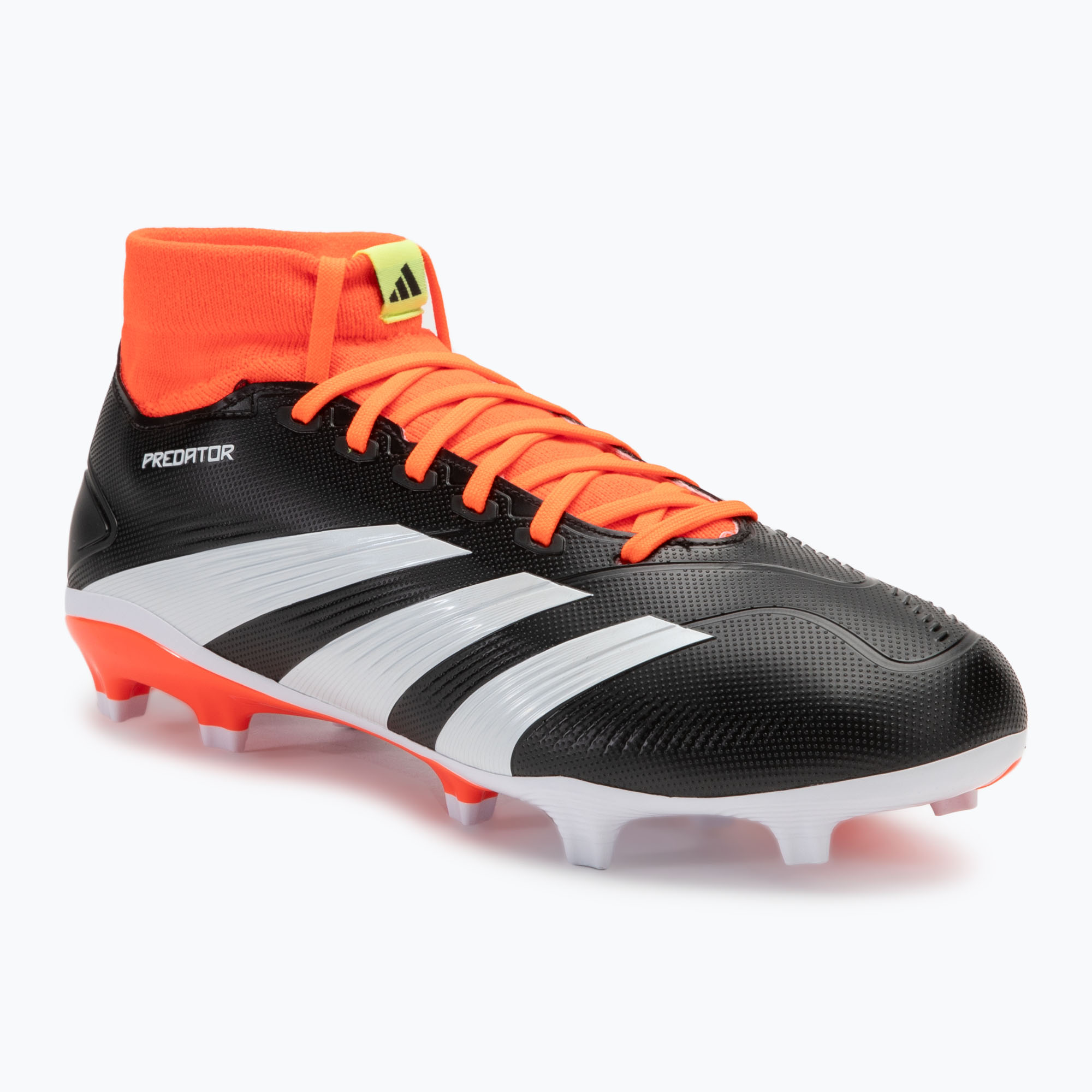 Buty piłkarskie męskie adidas Predator 24 League FG core black/cloud white/solar red | WYSYŁKA W 24H | 30 DNI NA ZWROT