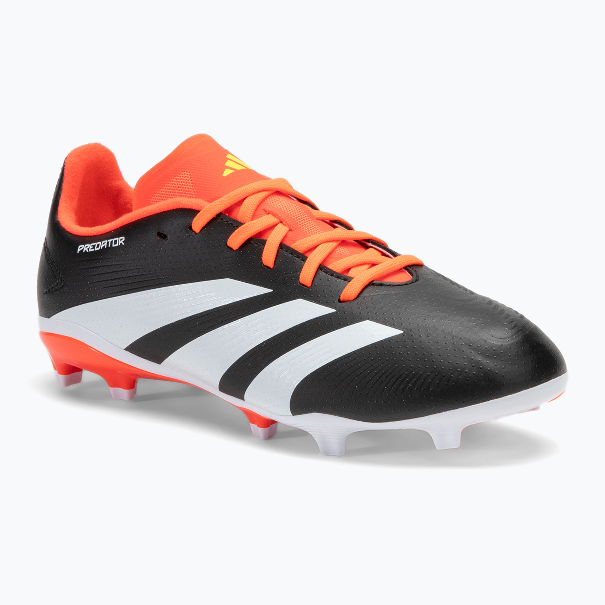 Фото - Футбольні бутси Adidas Buty piłkarskie dziecięce  Predator League FG core black/cloud white 