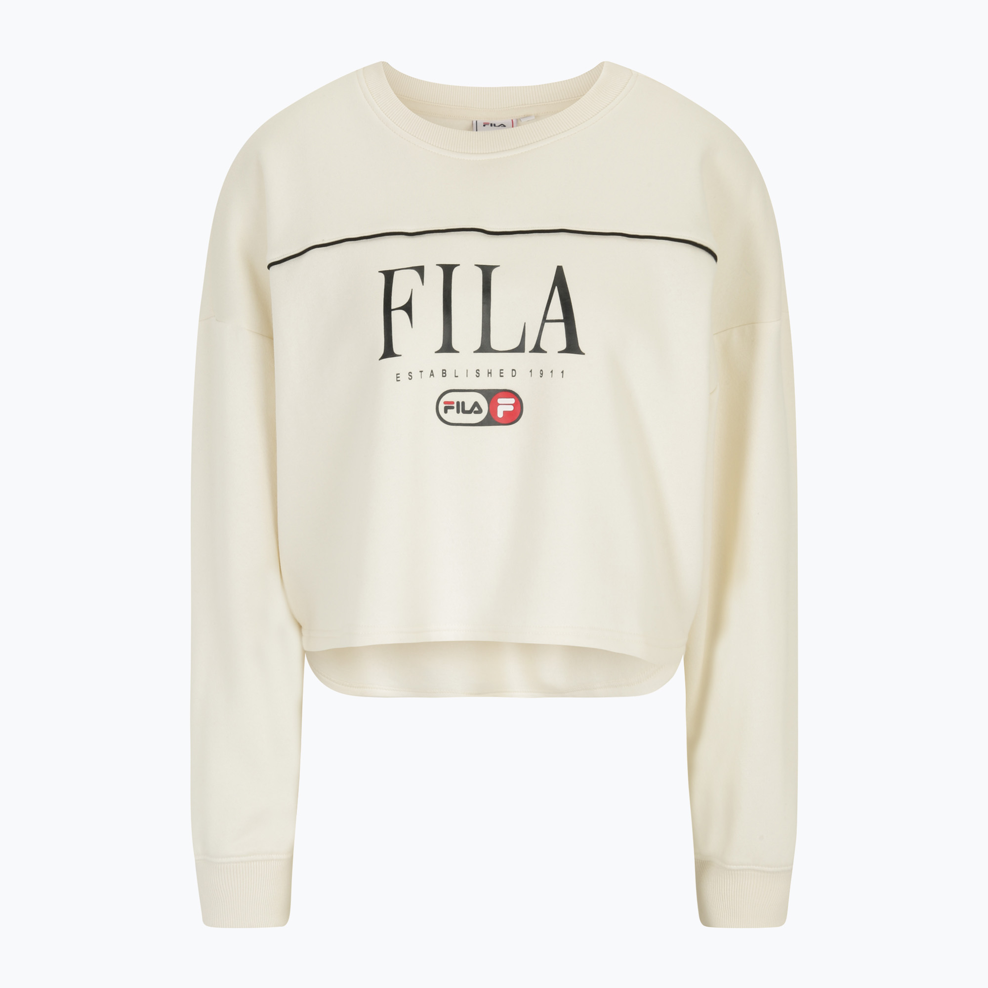 Bluza damska FILA Lewistown Crew Sweat antique white | WYSYŁKA W 24H | 30 DNI NA ZWROT