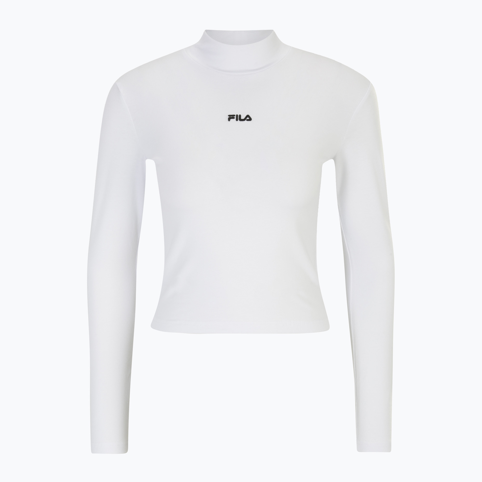 Longsleeve damski FILA Linnuse Cropped Turtle Neck bright white | WYSYŁKA W 24H | 30 DNI NA ZWROT