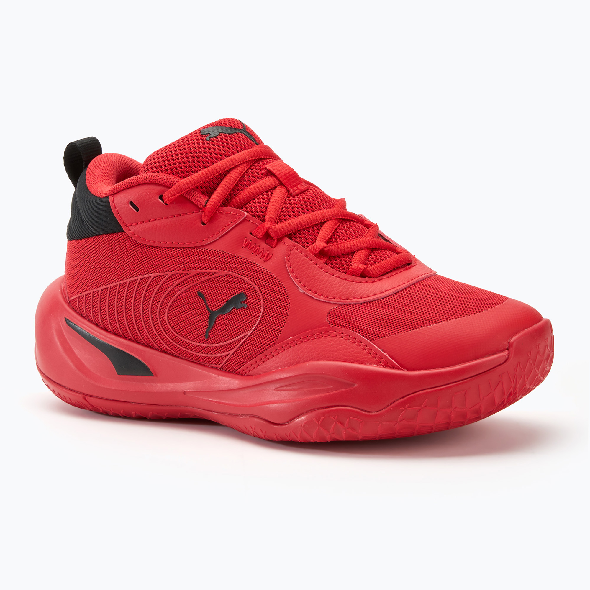 Buty do koszykówki dziecięce PUMA Playmaker Pro JR for all time red/puma black | WYSYŁKA W 24H | 30 DNI NA ZWROT