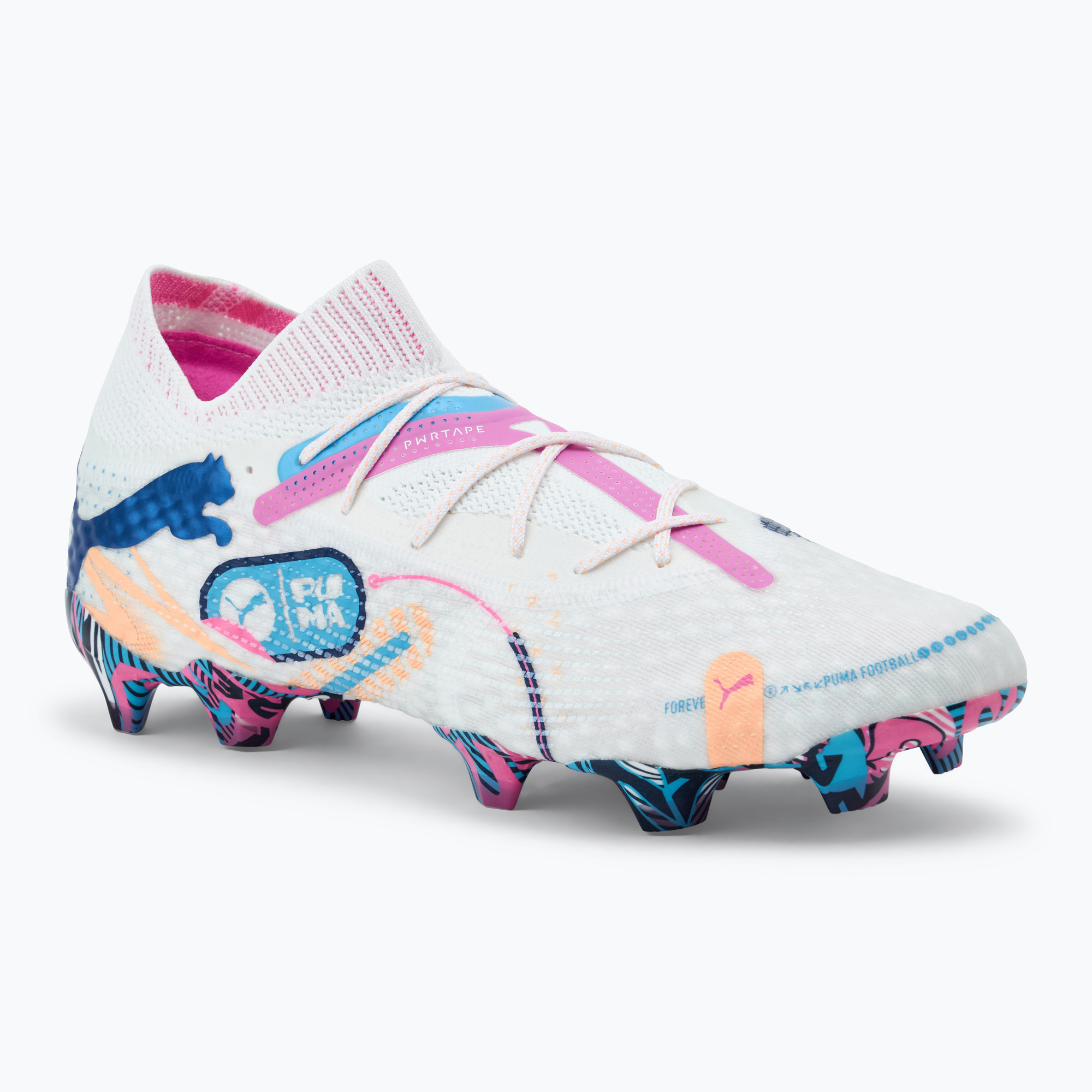 Zdjęcia - Buty piłkarskie Puma   Future 7 Ultimate Vol. Up FG/AG  white | WYSYŁKA W 24H | 30 DNI NA ZWROT 