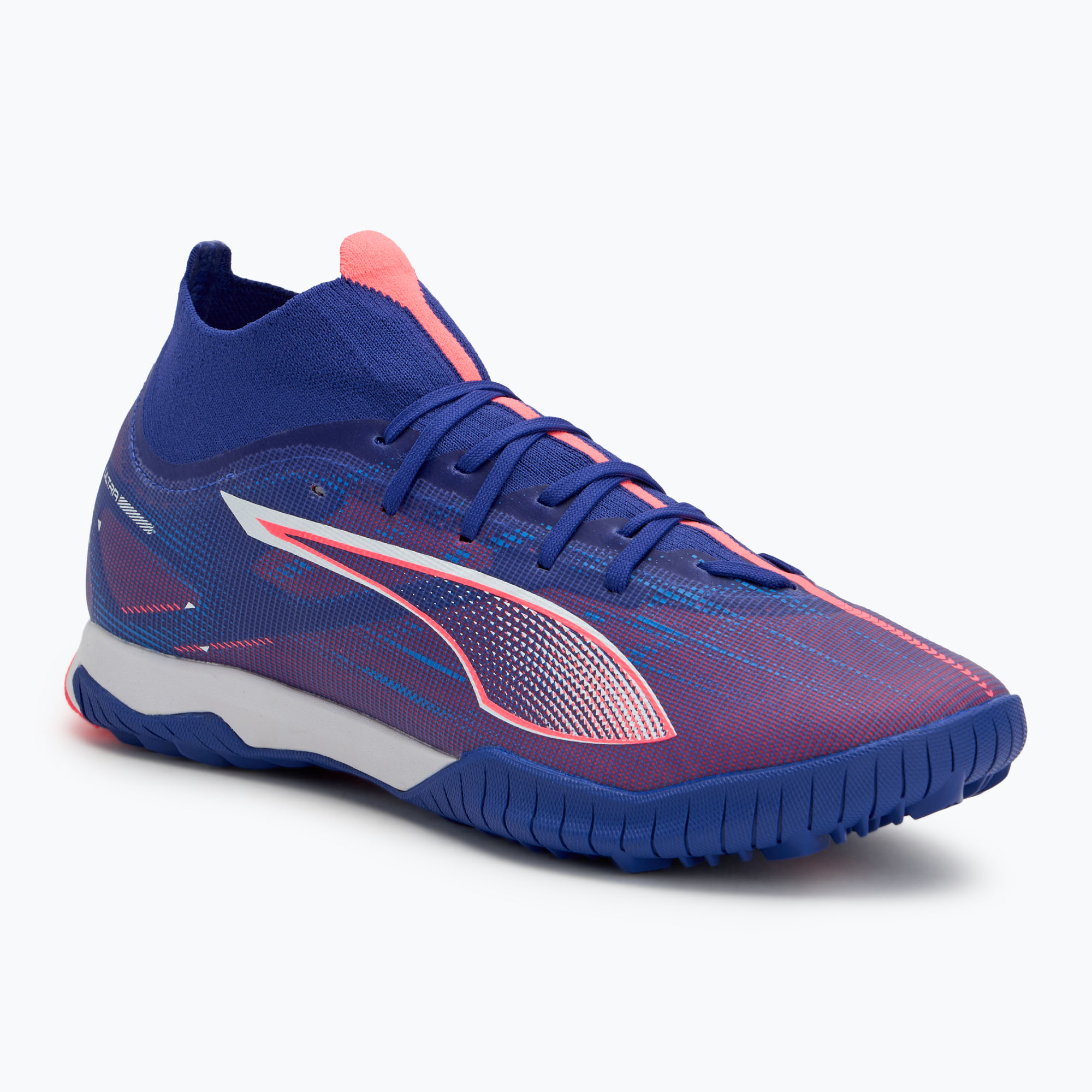 Buty piłkarskie PUMA Ultra 5 Match+ TT lapis lazuli/puma white/sunset glow | WYSYŁKA W 24H | 30 DNI NA ZWROT