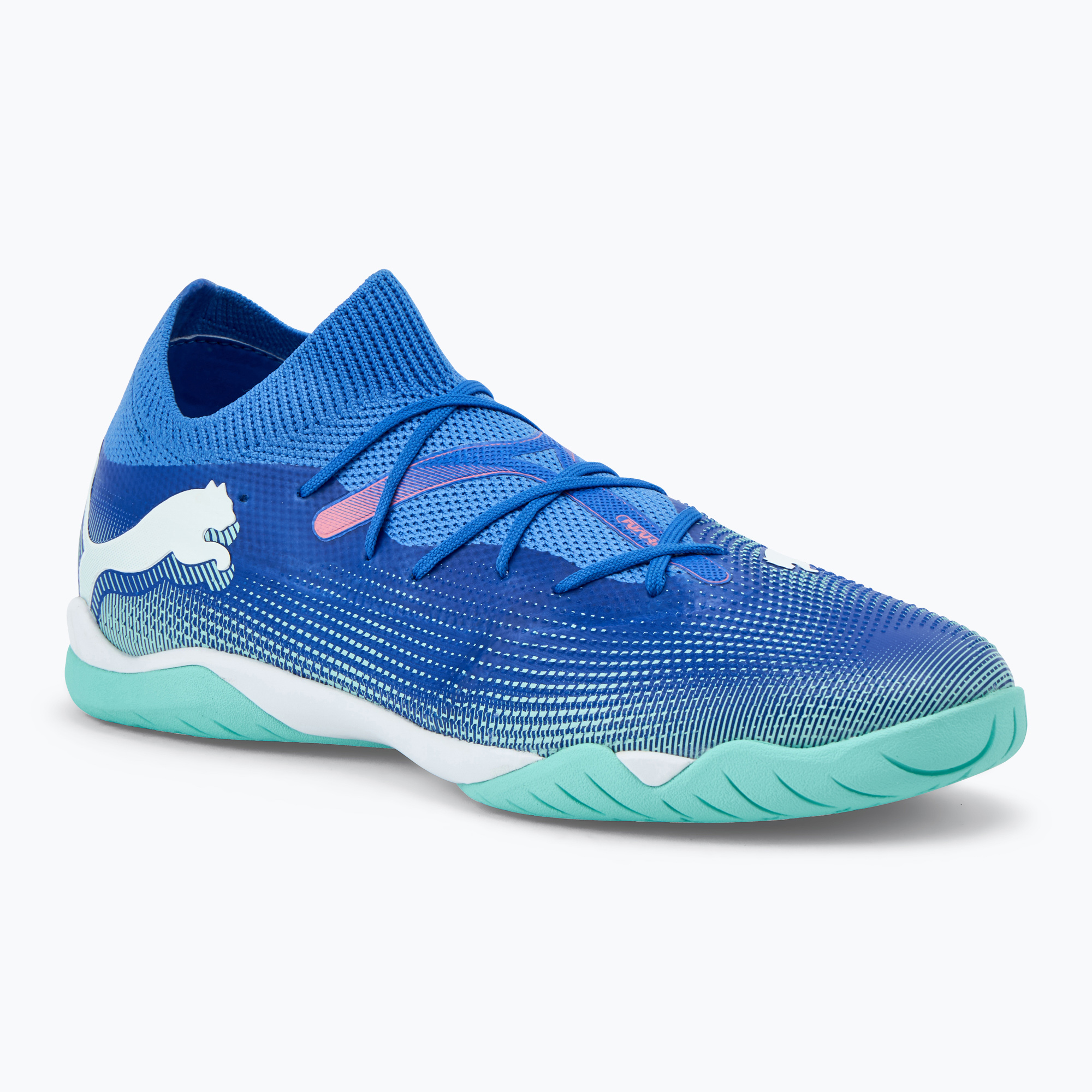 Buty piłkarskie PUMA Future 7 Match It bluemazing/puma white/electric peppermint | WYSYŁKA W 24H | 30 DNI NA ZWROT