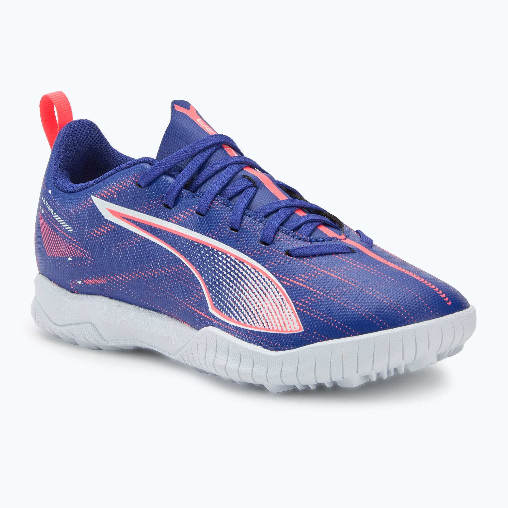 Buty piłkarskie dziecięce PUMA Ultra 5 Play TT Jr lapis lazuli/puma white/sunset glow | WYSYŁKA W 24H | 30 DNI NA ZWROT