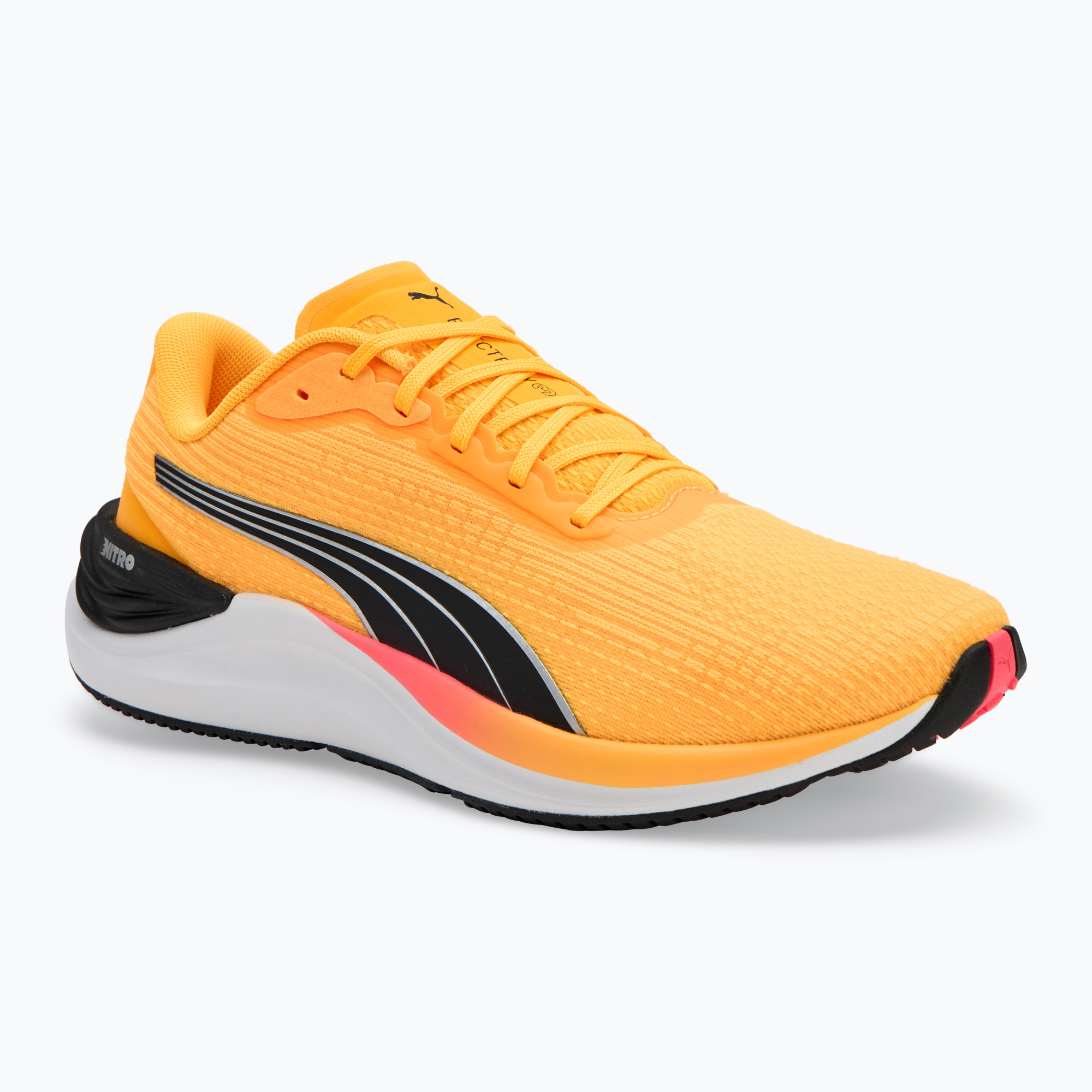 Buty do biegania męskie PUMA Electrify Nitro 3 Fade sun stream/sunset glow/puma white | WYSYŁKA W 24H | 30 DNI NA ZWROT