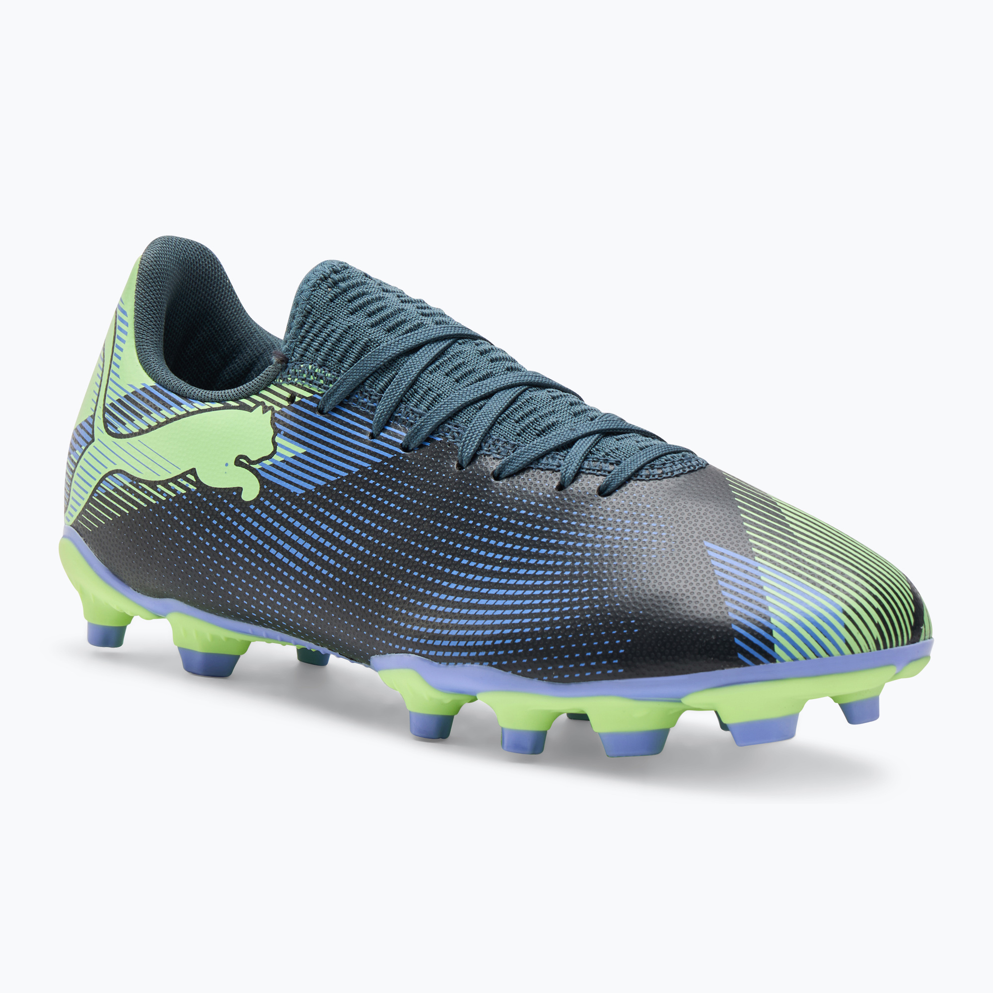 Buty piłkarskie PUMA Future 7 Play FG/AG grey skies/elektro purple | WYSYŁKA W 24H | 30 DNI NA ZWROT