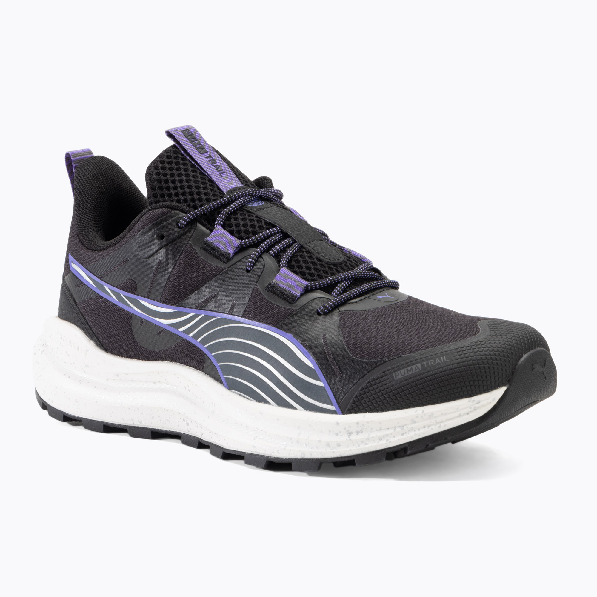 Buty do biegania PUMA Reflect Lite Trail puma black/dark amethyst | WYSYŁKA W 24H | 30 DNI NA ZWROT