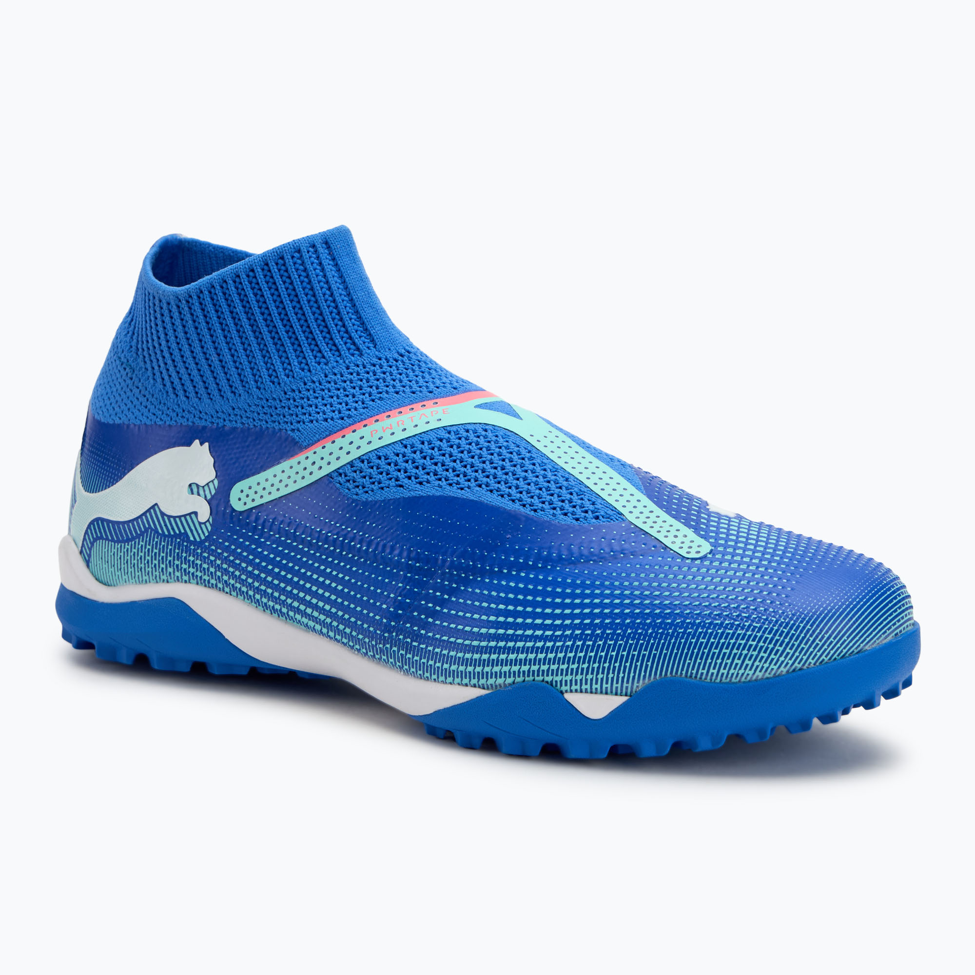 Buty piłkarskie PUMA Future 7 Match+ Ll TT bluemazing/puma white/electric peppermint | WYSYŁKA W 24H | 30 DNI NA ZWROT