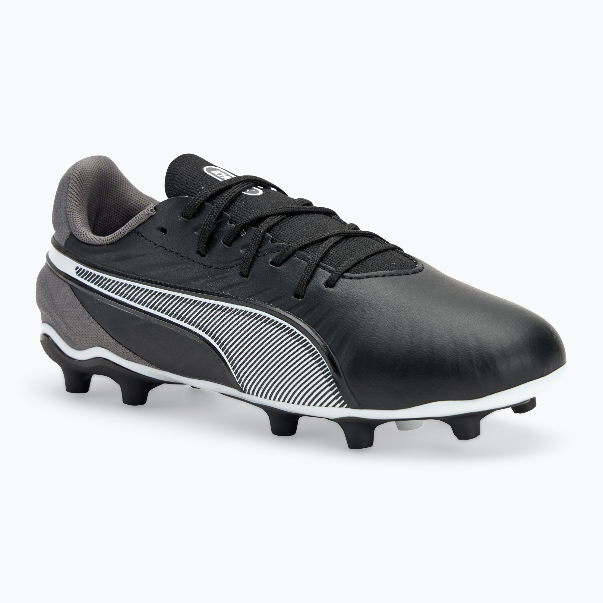 Buty piłkarskie dziecięce PUMA King Match FG/AG Jr puma black/puma white/cool dark grey | WYSYŁKA W 24H | 30 DNI NA ZWROT