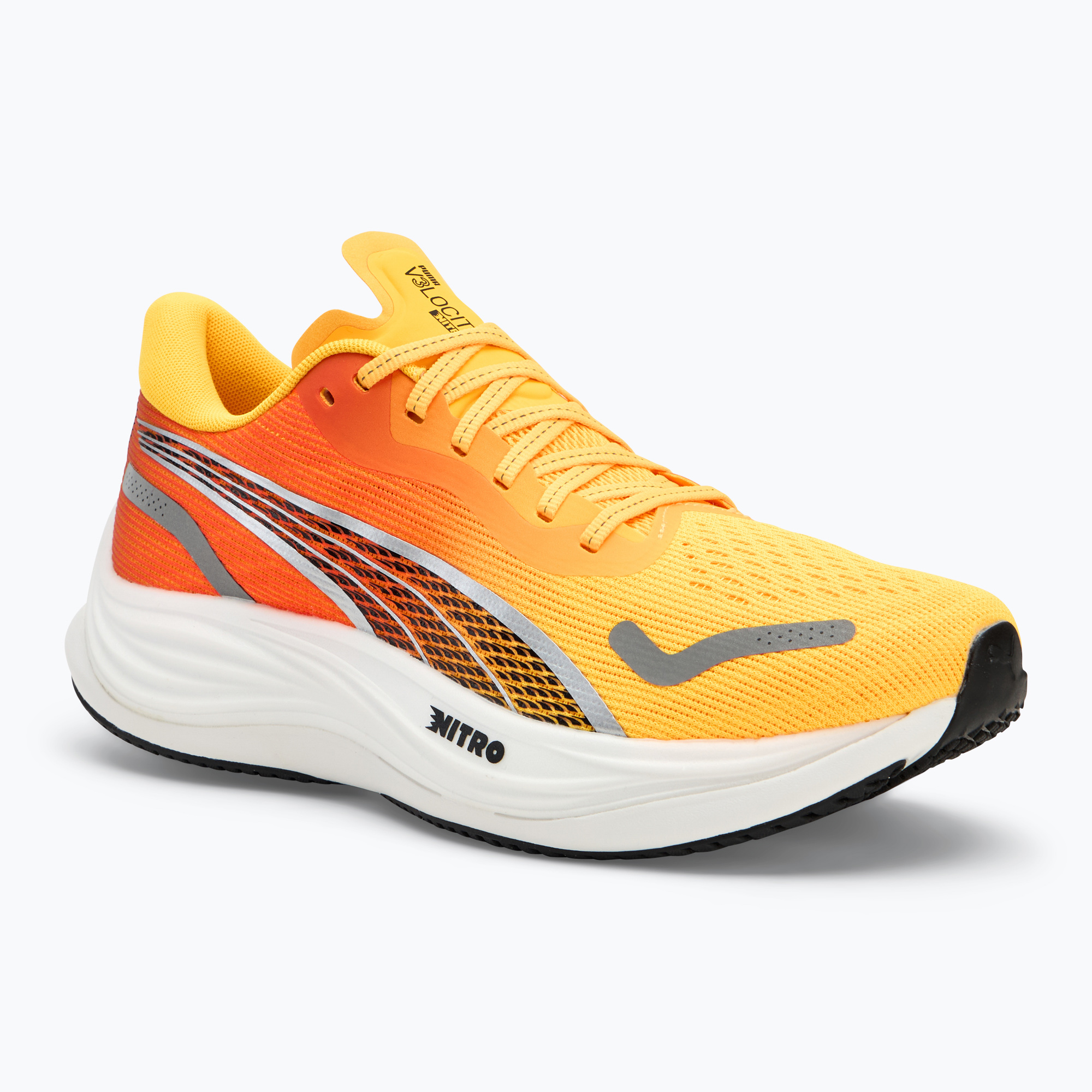 Buty do biegania męskie PUMA Velocity Nitro 3 Fade sun stream/sunset glow/white | WYSYŁKA W 24H | 30 DNI NA ZWROT