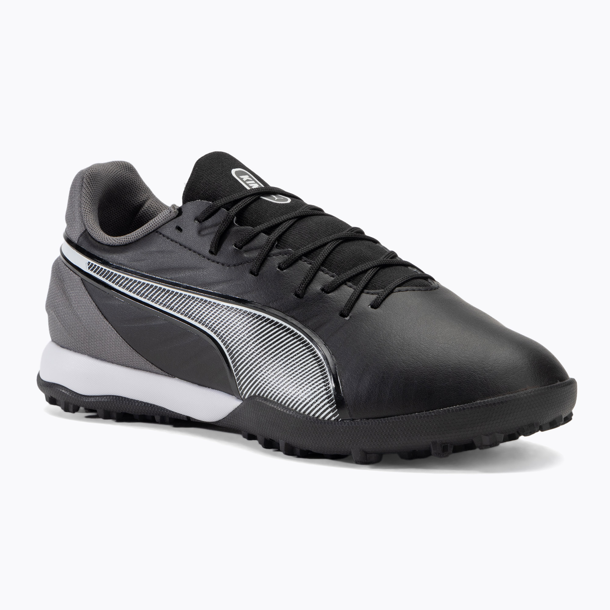 Zdjęcia - Buty piłkarskie Puma   King Match TT  black/ white/cool dark gray | 