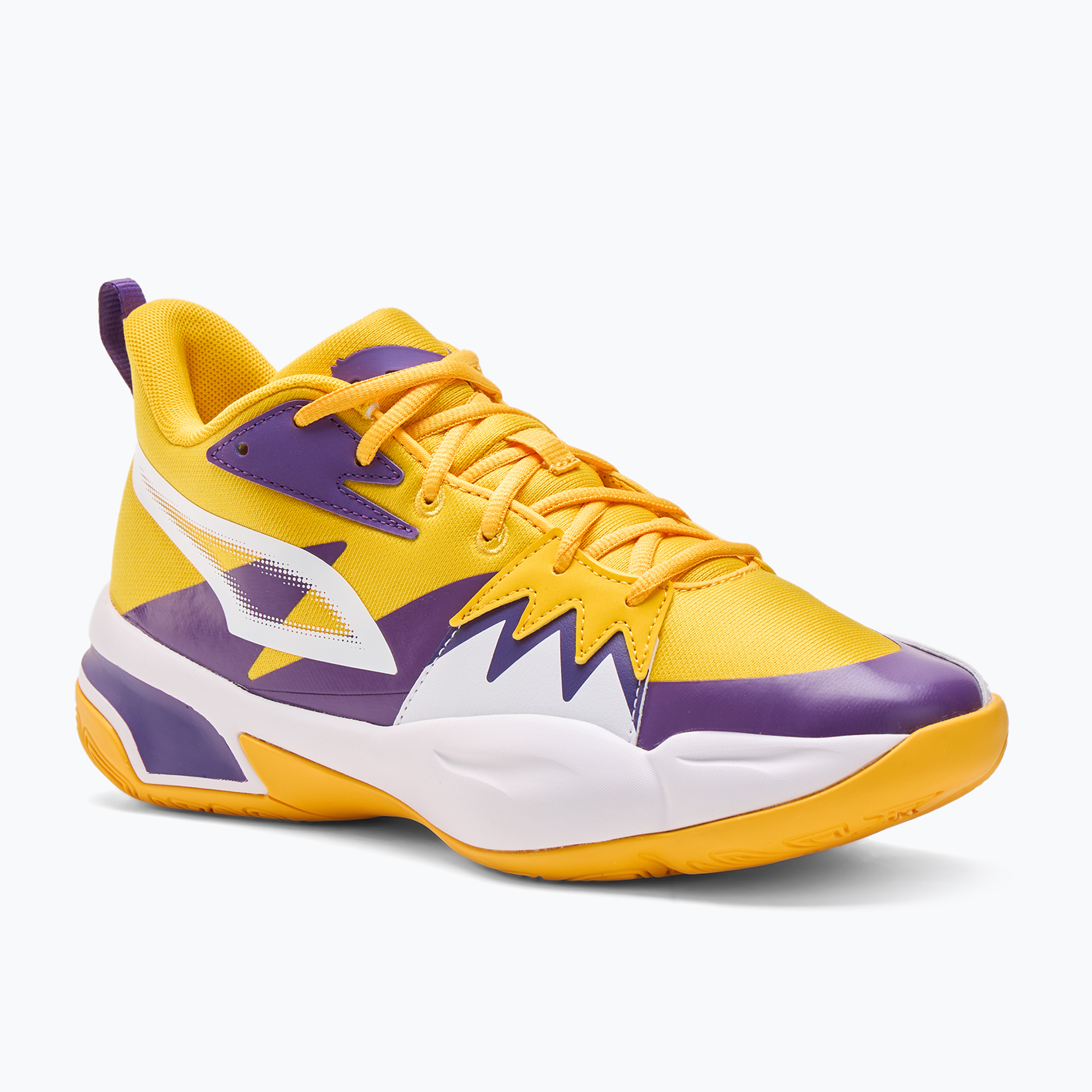 Buty do koszykówki PUMA Genetics yellow sizzle/puma white | WYSYŁKA W 24H | 30 DNI NA ZWROT