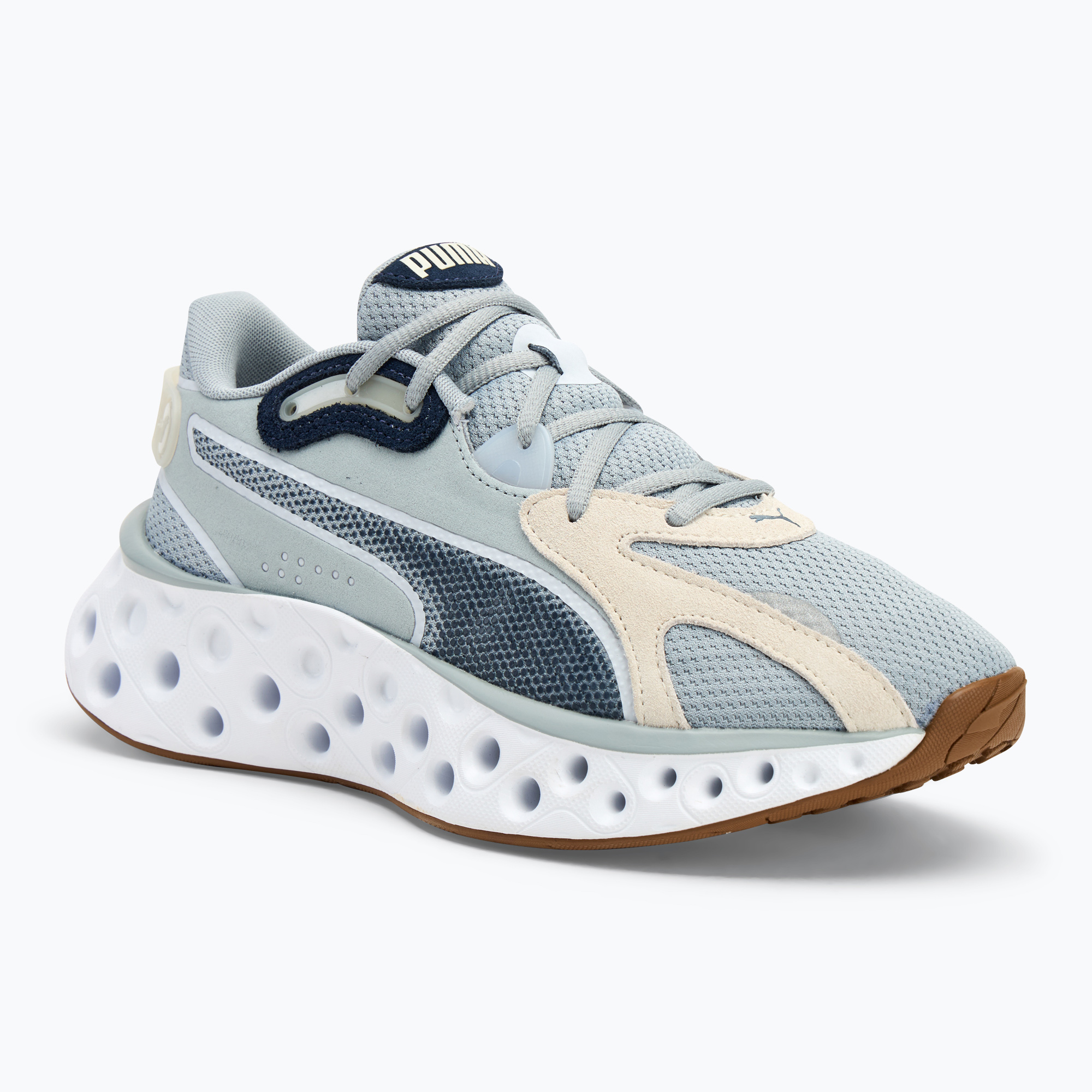 Buty do biegania PUMA Softride Frequence cool mid gray/alpine snow/club navy | WYSYŁKA W 24H | 30 DNI NA ZWROT