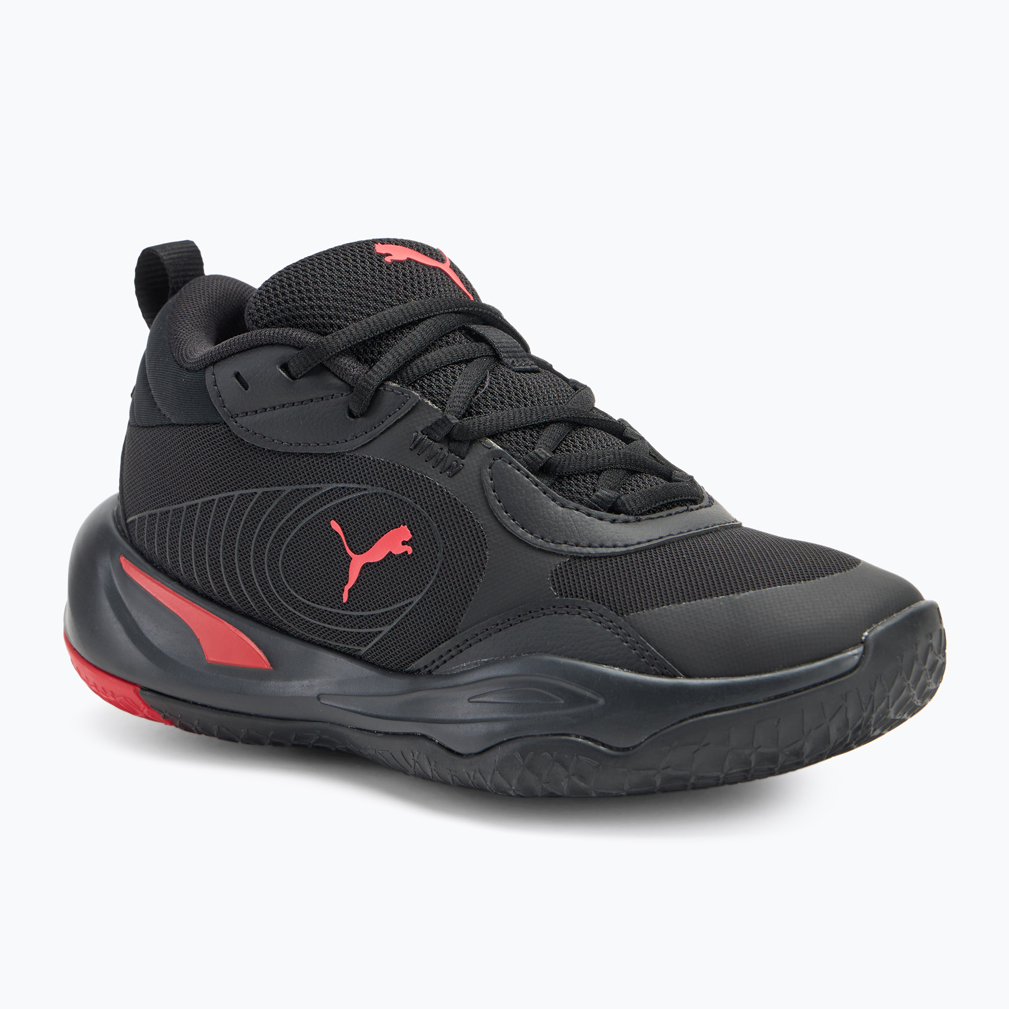 Buty do koszykówki dziecięce PUMA Playmaker Pro JR puma black/for all time red | WYSYŁKA W 24H | 30 DNI NA ZWROT