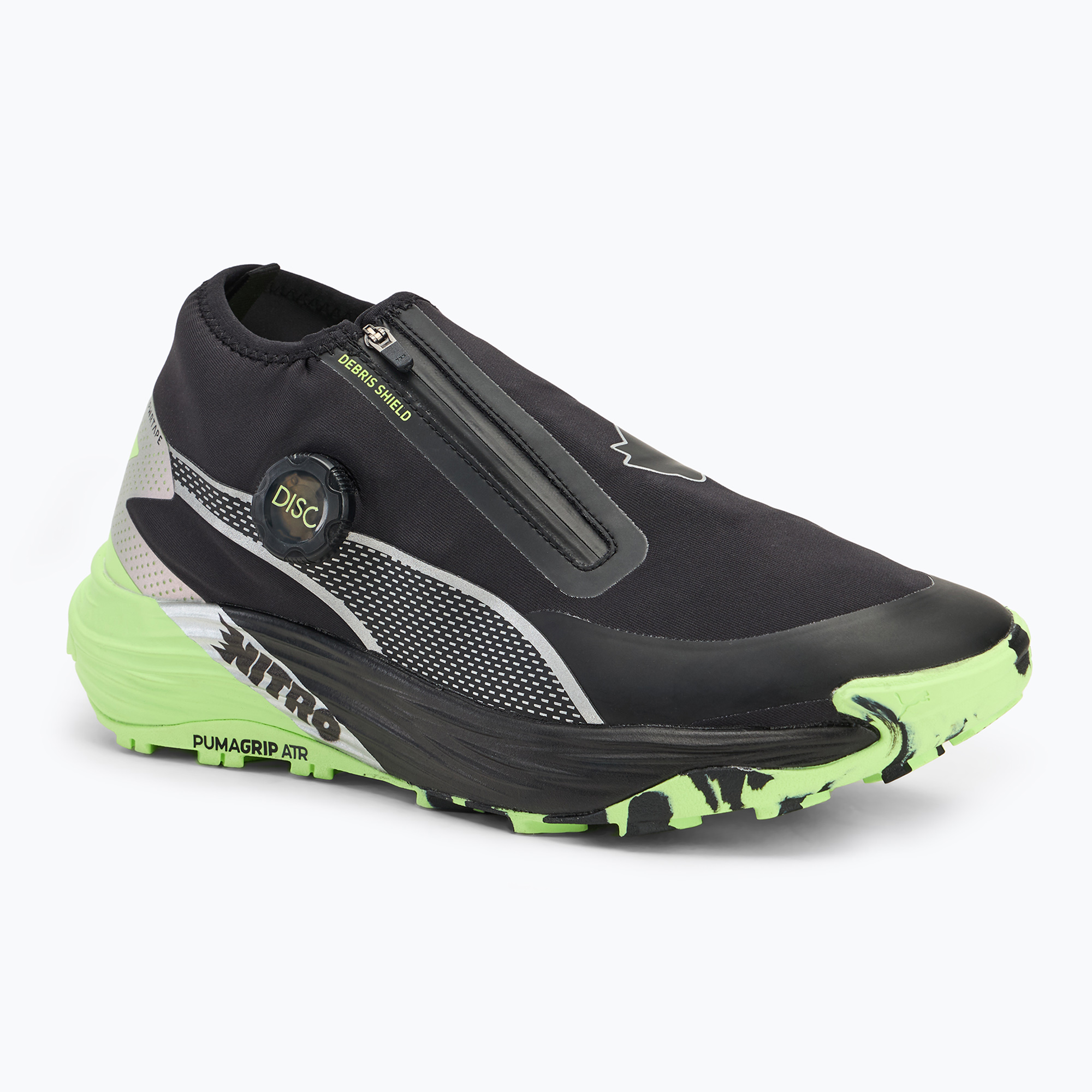 Buty do biegania męskie PUMA Voyage Nitro 3 disc black/silver/fizzy apple | WYSYŁKA W 24H | 30 DNI NA ZWROT