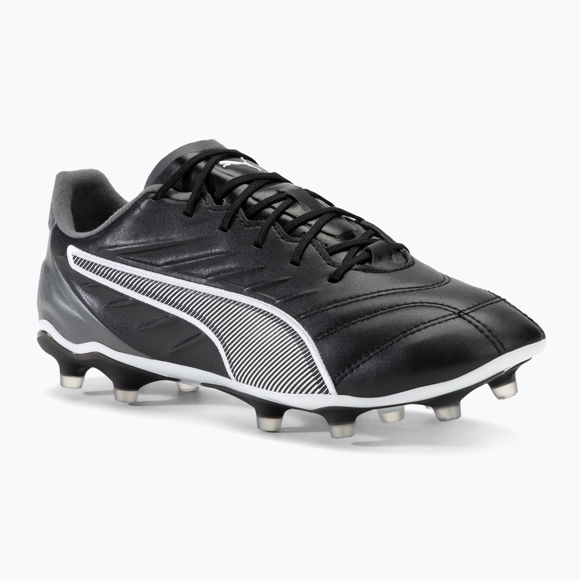 Фото - Футбольні бутси Puma Buty piłkarskie męskie  King Pro FG/AG  black/ white/cool dark 