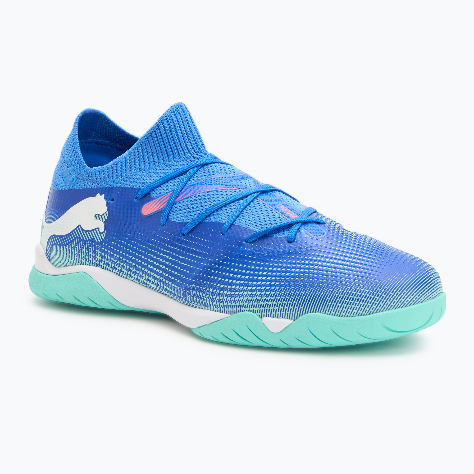 Buty piłkarskie PUMA Future 7 Match TT bluemazing/puma white/electric peppermint | WYSYŁKA W 24H | 30 DNI NA ZWROT