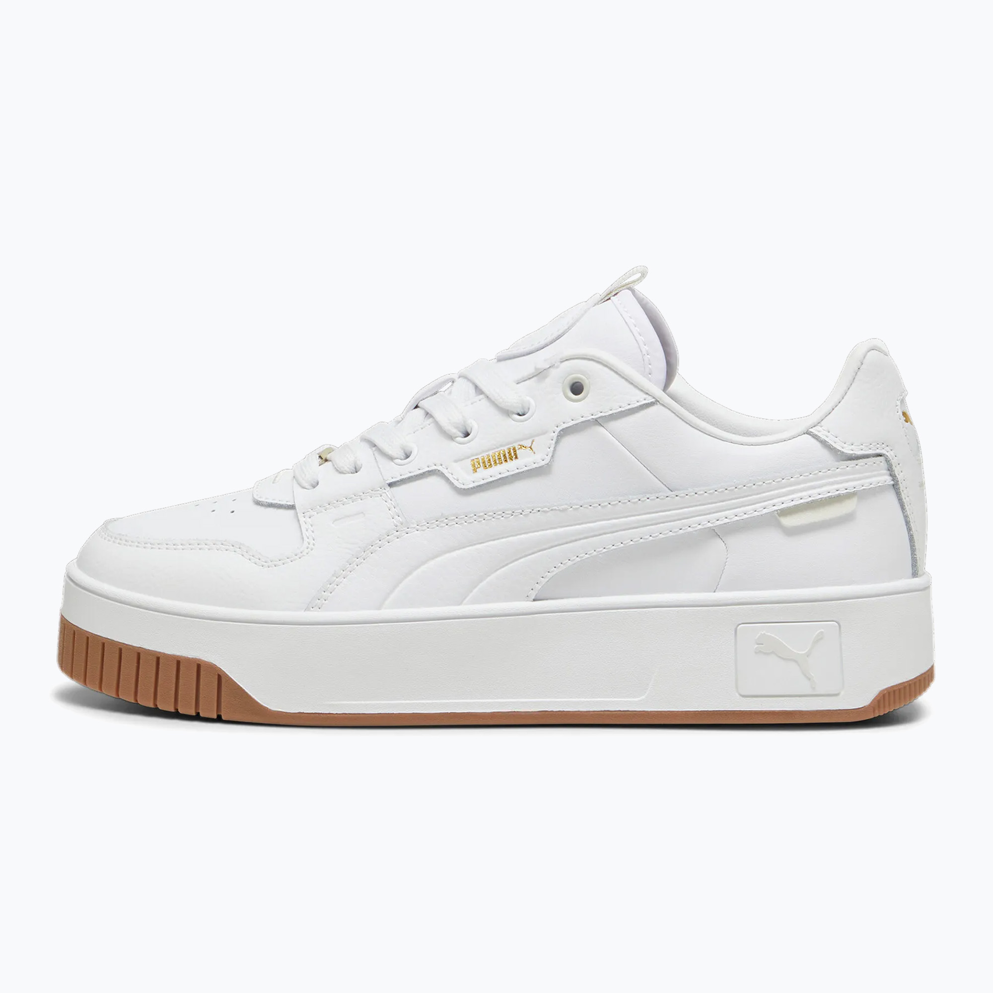 Buty damskie PUMA Carina Street Lux puma white/puma white/puma gold | WYSYŁKA W 24H | 30 DNI NA ZWROT