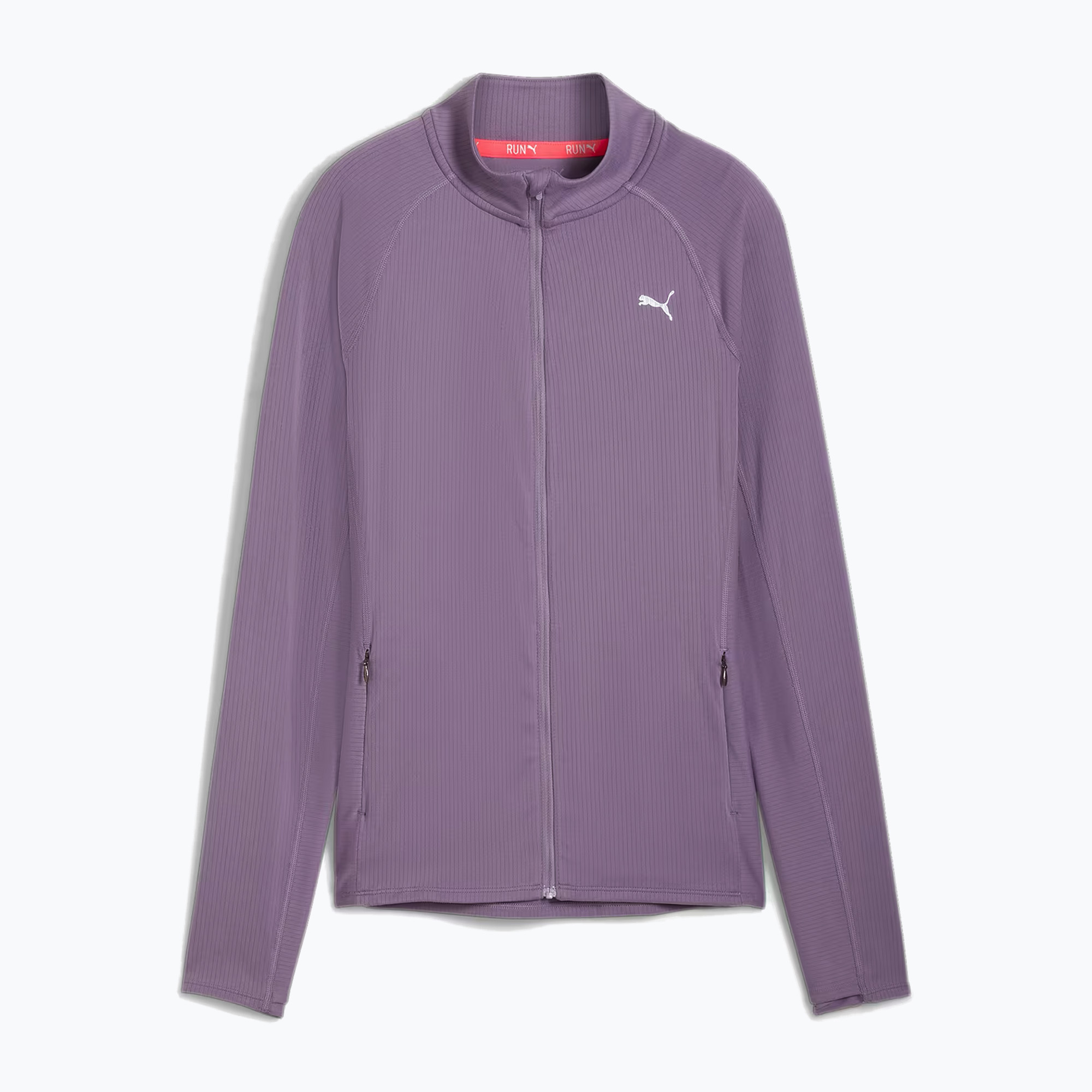 Bluza do biegania damska PUMA Run For Her Ribbed Full Zip pale plum | WYSYŁKA W 24H | 30 DNI NA ZWROT