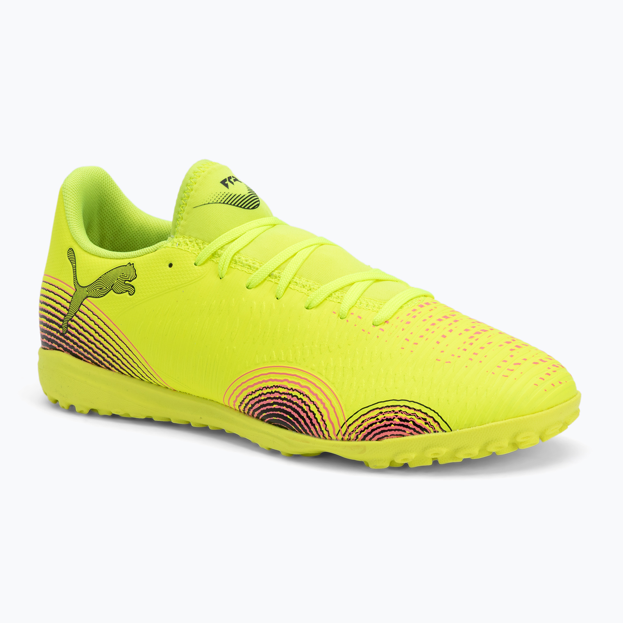 Buty piłkarskie męskie PUMA Future 8 Play TT yellow alert/ puma black/ sun struck 