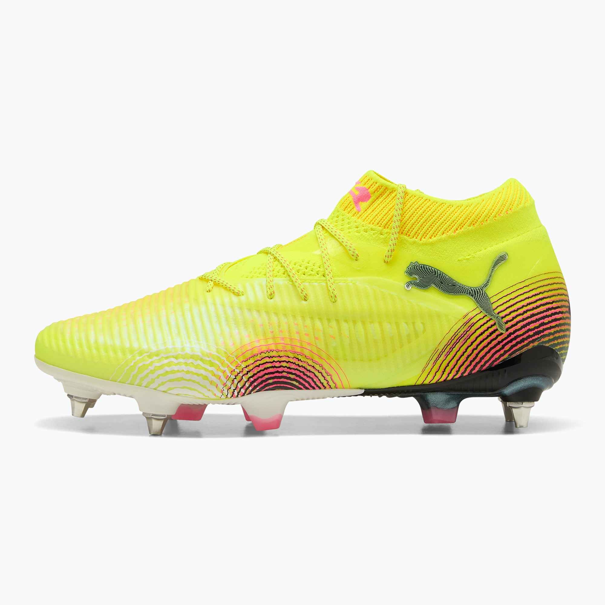 Buty piłkarskie męskie PUMA Future 8 Ultimate MxSG yellow alert/puma black/sun struck 