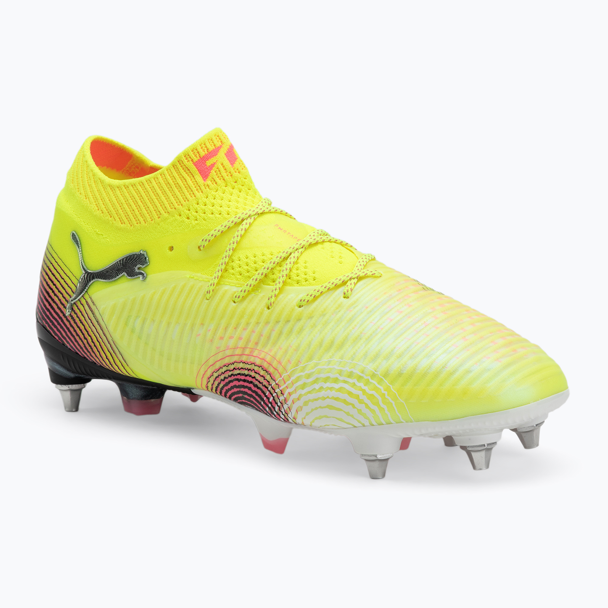 Buty piłkarskie męskie PUMA Future 8 Ultimate MxSG yellow alert/puma black/sun struck 