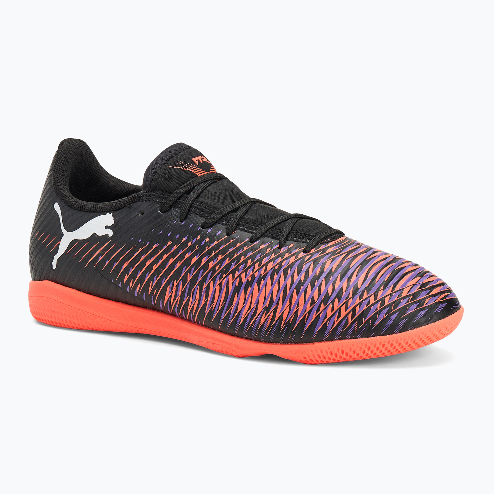 Buty piłkarskie męskie PUMA Future 8 Play It puma black/ puma white/ glowing red | WYSYŁKA W 24H | 30 DNI NA ZWROT