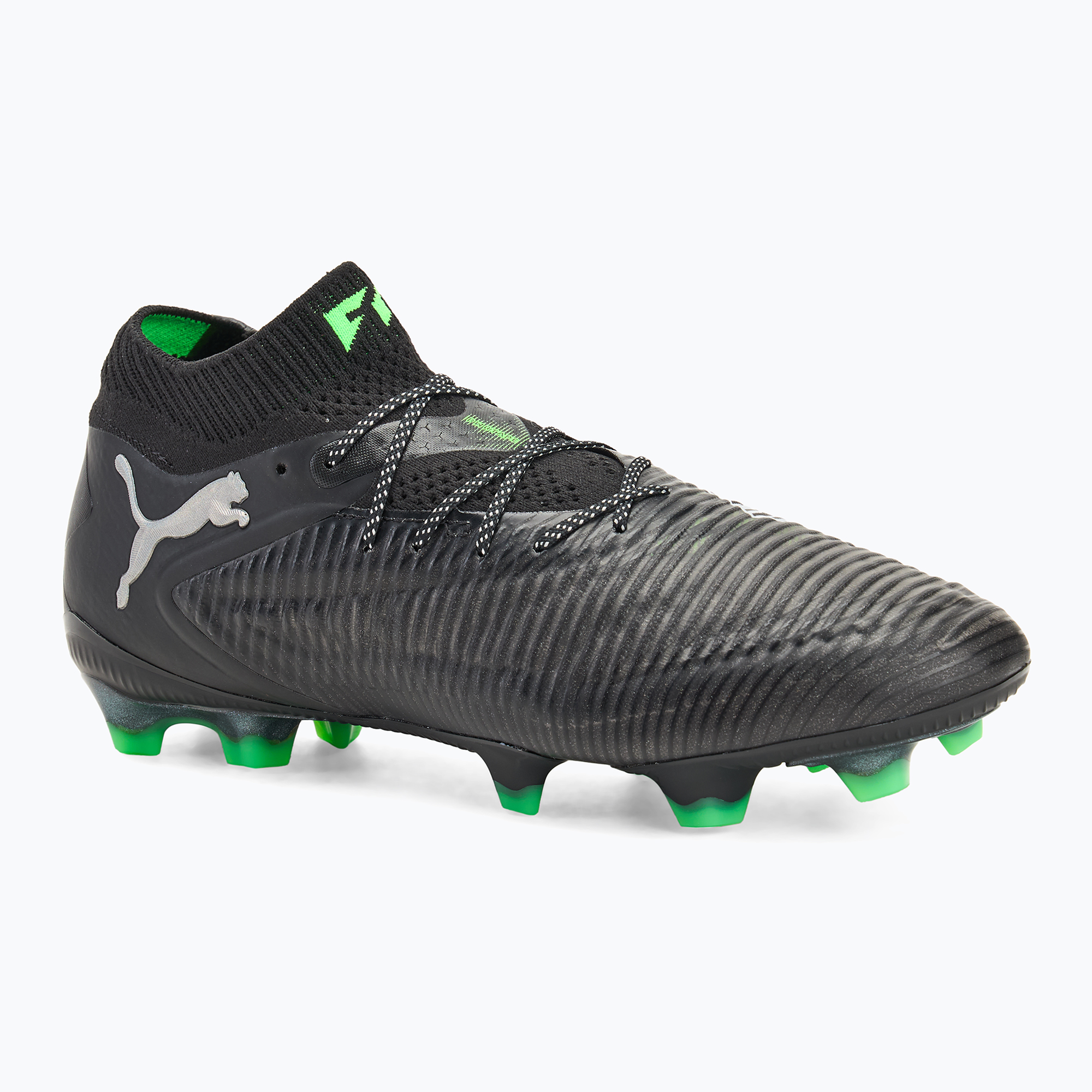 Buty piłkarskie męskie PUMA Future 8 Ultimate FG puma black/cool light gray/fluo green | WYSYŁKA W 24H | 30 DNI NA ZWROT