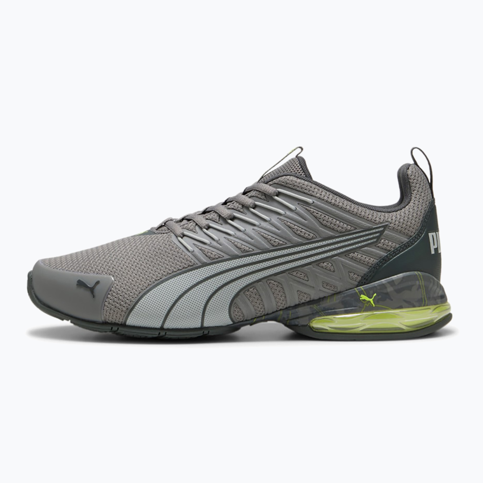 Buty do biegania PUMA Voltaic Evo Hit the Wall cast iron /  cool mid gray 