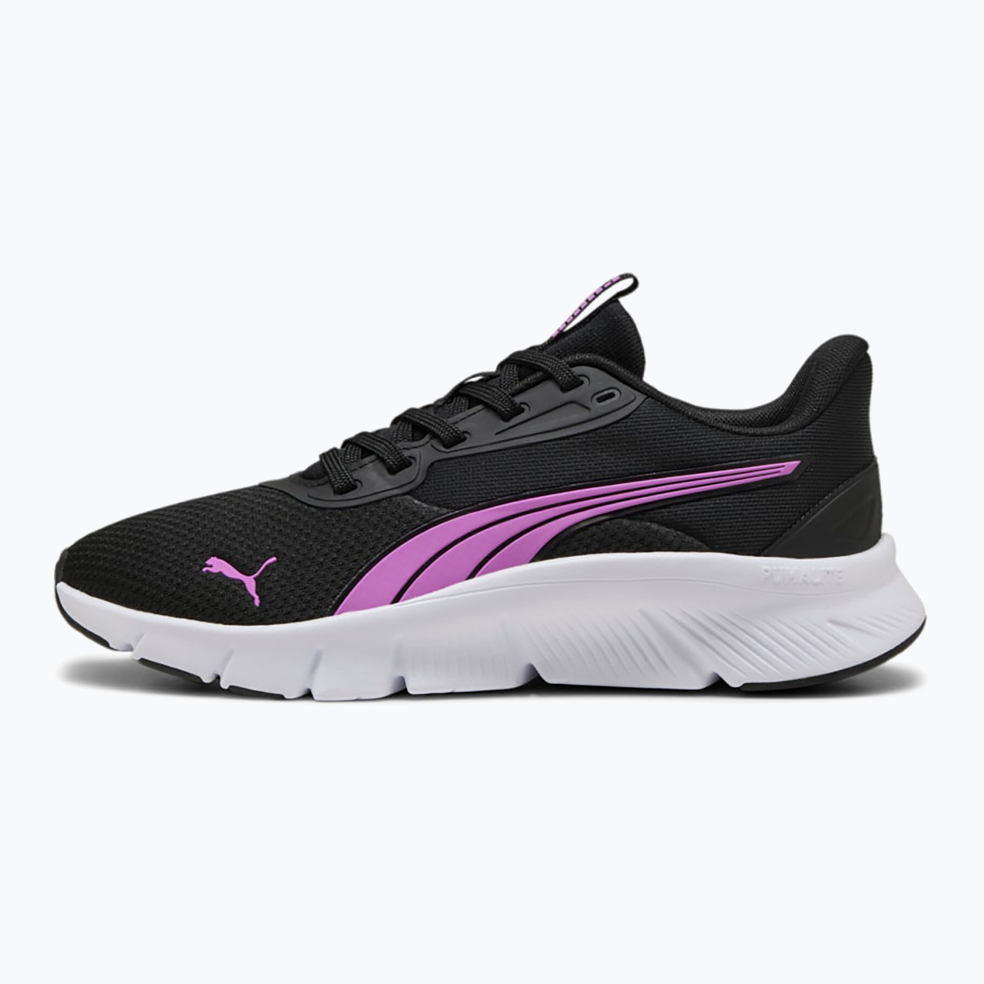 Buty do biegania PUMA Flexfocus Lite Modern Woven puma black/pure magenta 