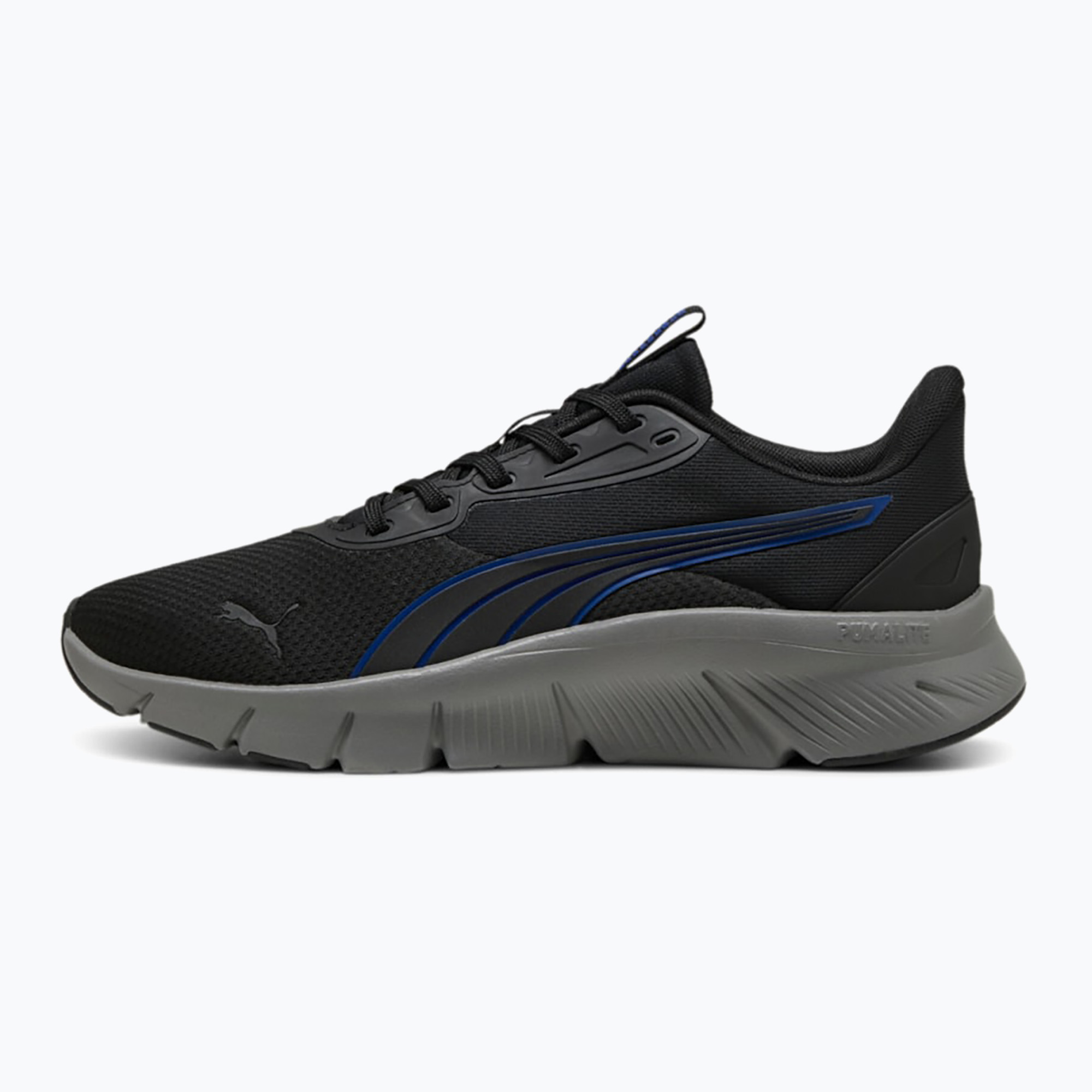 Buty do biegania PUMA Flexfocus Lite Modern Woven puma black/vivid blue 