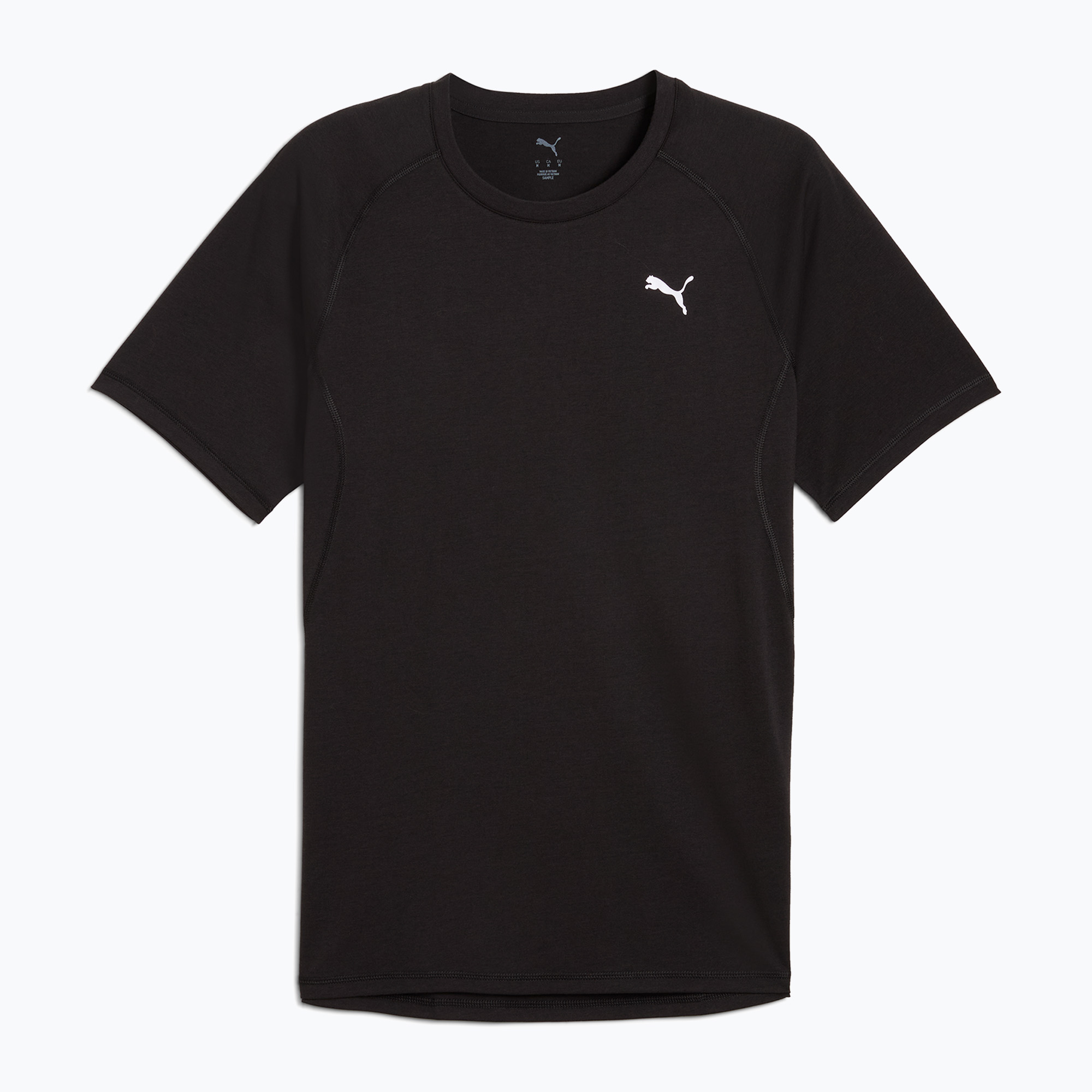 Koszulka do biegania męska PUMA Run Velocity Tee Tri-Blend puma black | WYSYŁKA W 24H | 30 DNI NA ZWROT