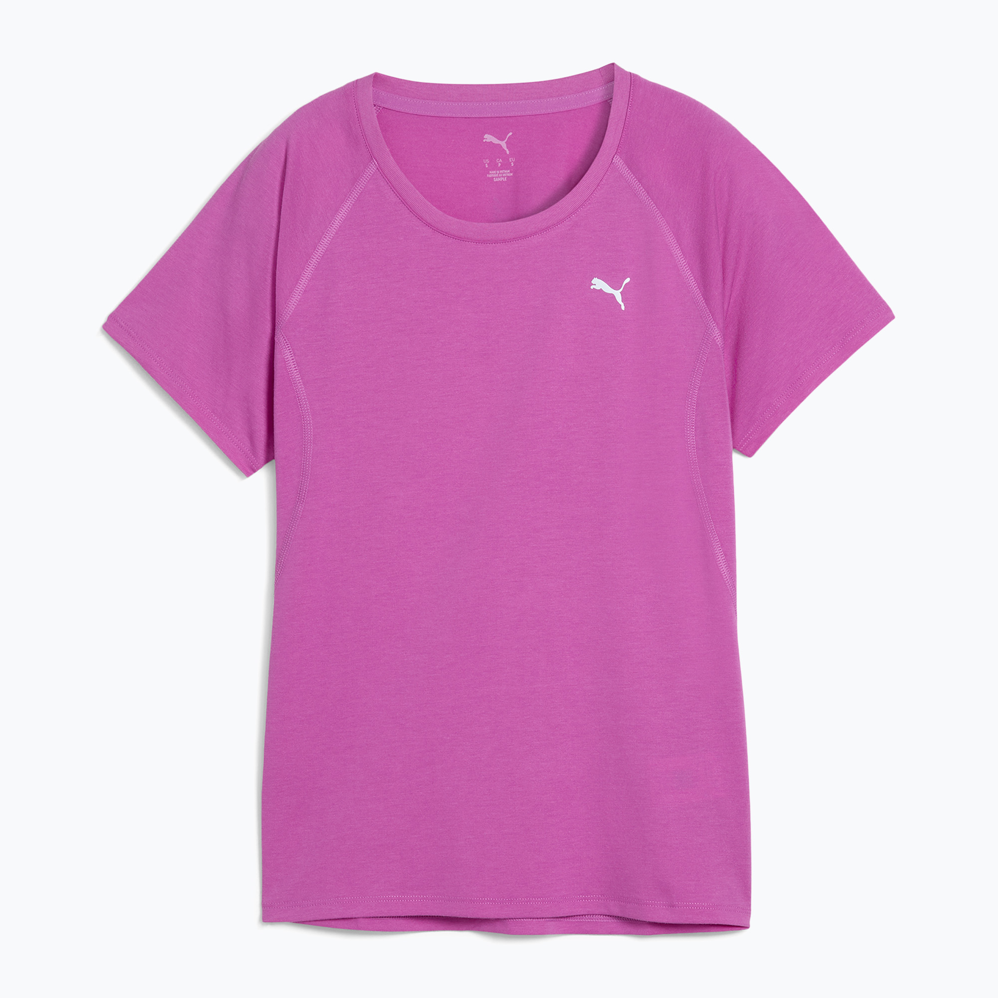 Koszulka do biegania damska PUMA Run Velocity Tee Tri-Blend wild berry | WYSYŁKA W 24H | 30 DNI NA ZWROT