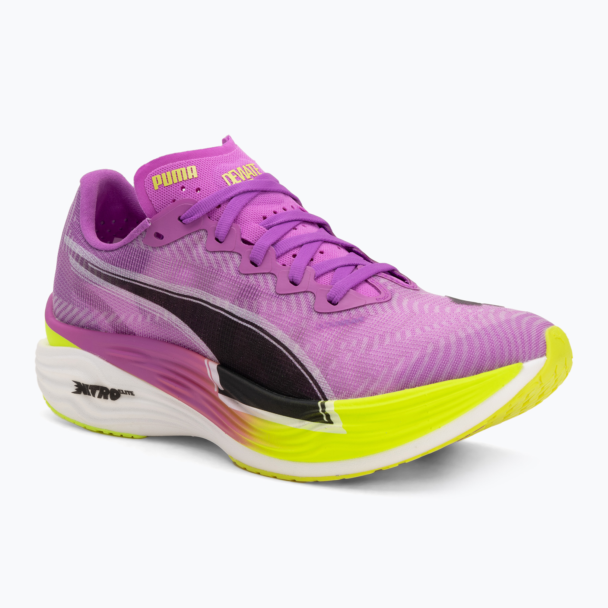 Buty do biegania męskie PUMA Deviate Nitro Elite 3 pure magenta/yellow alert | WYSYŁKA W 24H | 30 DNI NA ZWROT