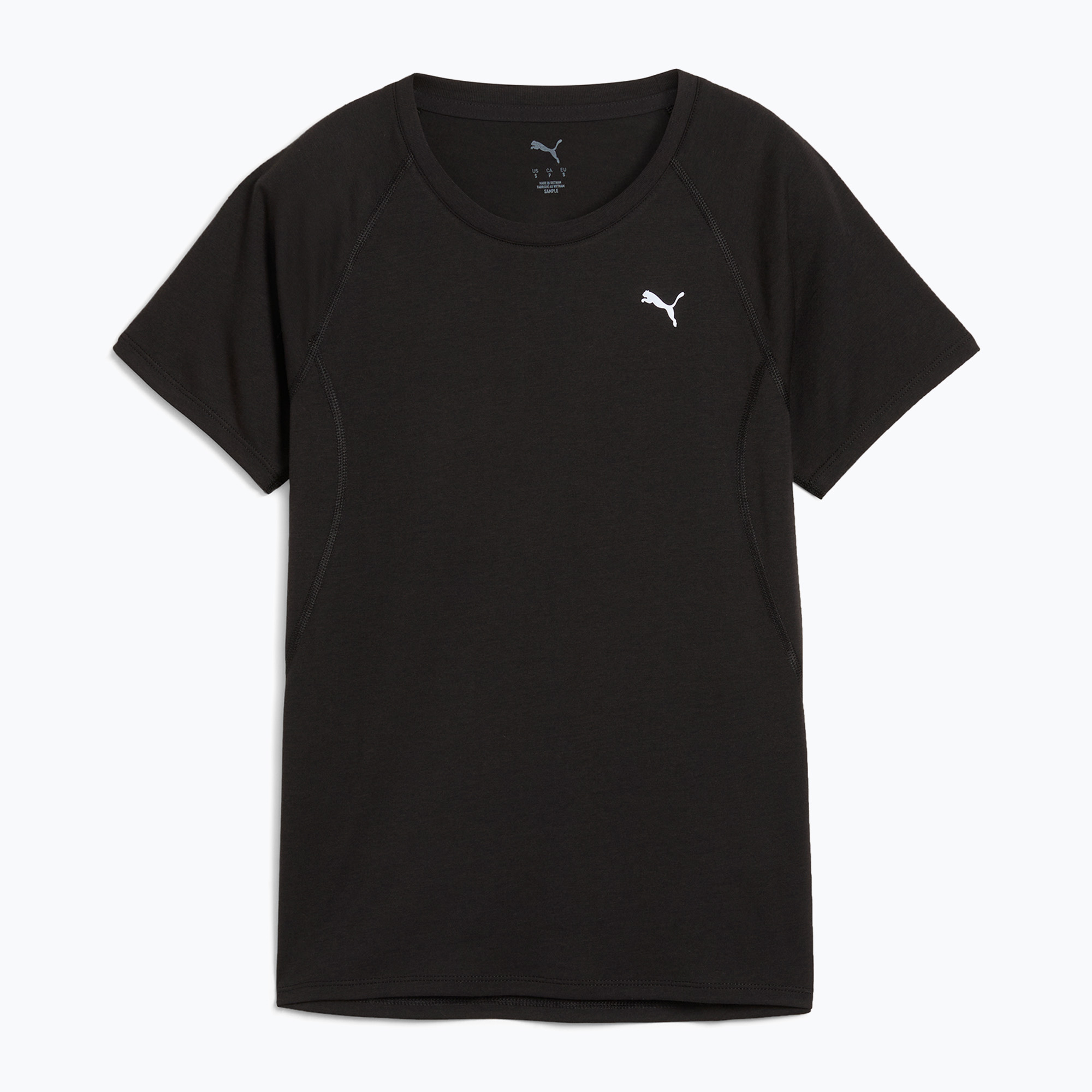 Koszulka do biegania damska PUMA Run Velocity Tee Tri-Blend puma black | WYSYŁKA W 24H | 30 DNI NA ZWROT