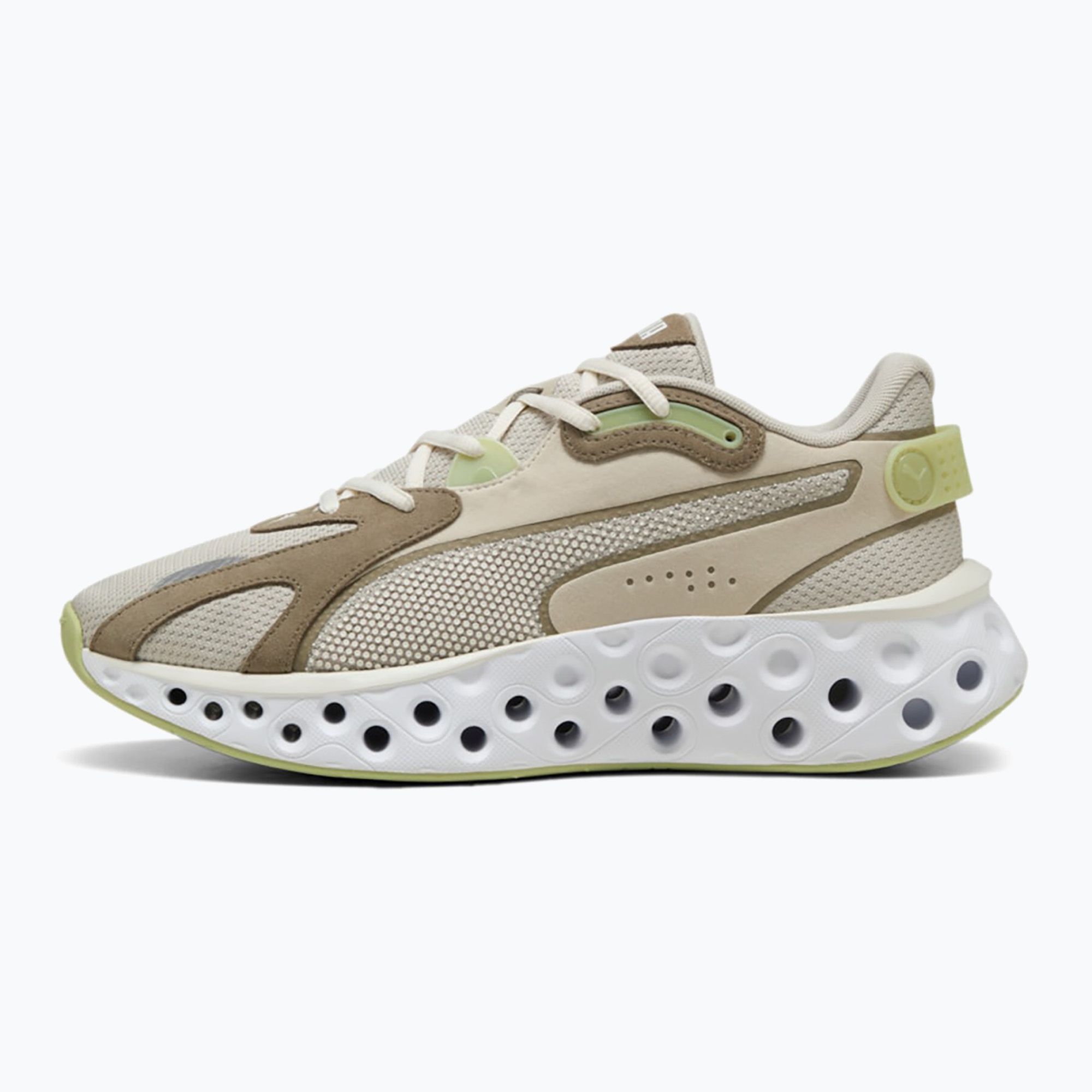 Buty do biegania PUMA Softride Frequence pistachio green/velvet moss/warm white 
