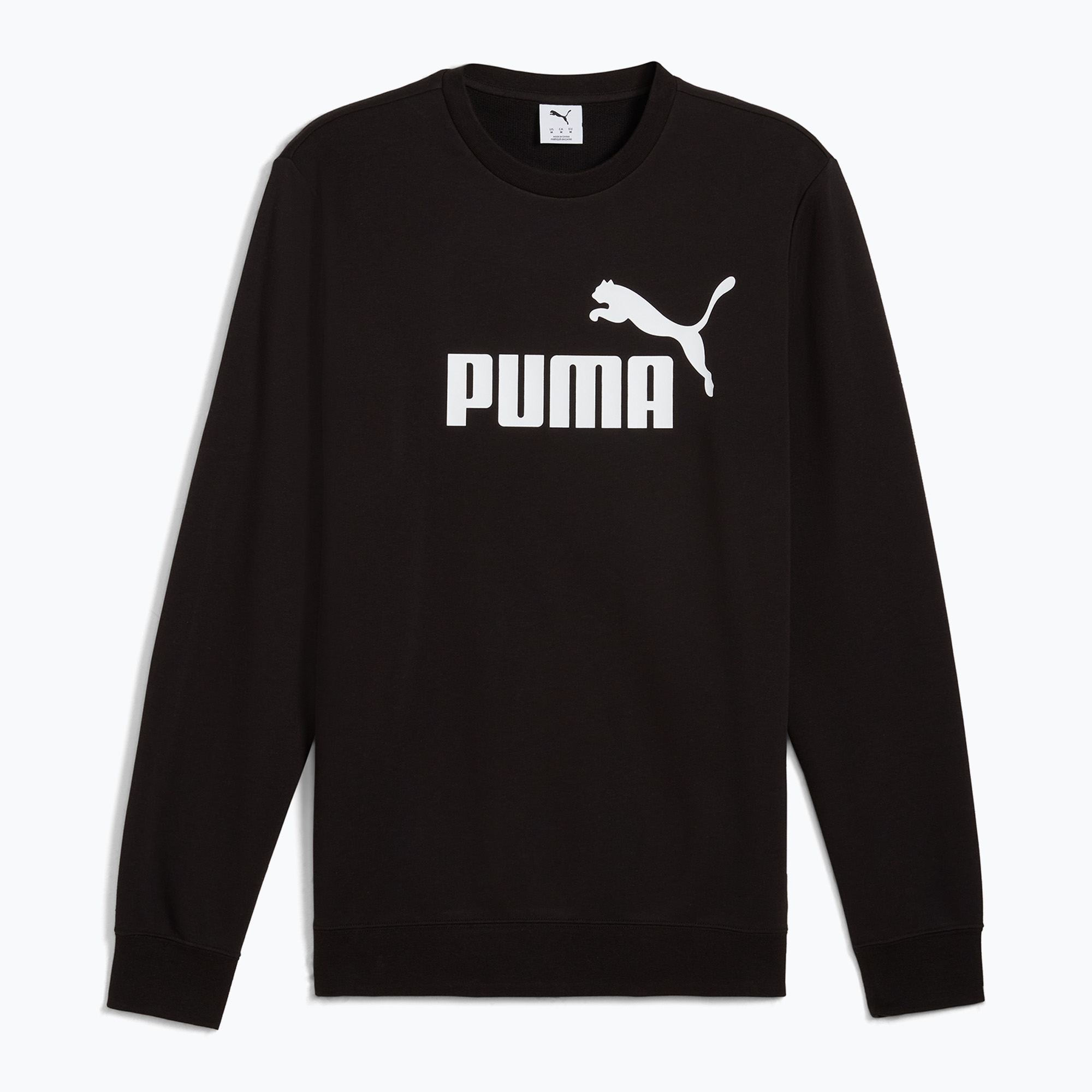 Bluza męska PUMA ESS No. 1 Logo Crew TR puma black | WYSYŁKA W 24H | 30 DNI NA ZWROT