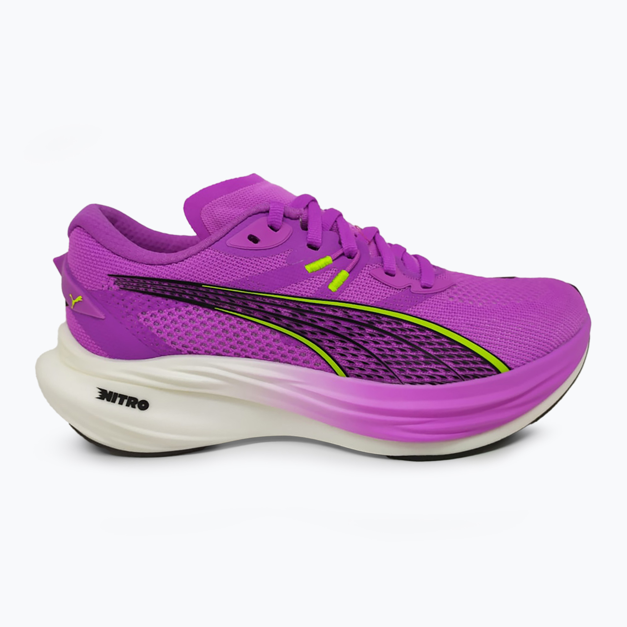 Buty do biegania damskie PUMA Deviate Nitro 3 pure magenta/yellow alert/puma white | WYSYŁKA W 24H | 30 DNI NA ZWROT