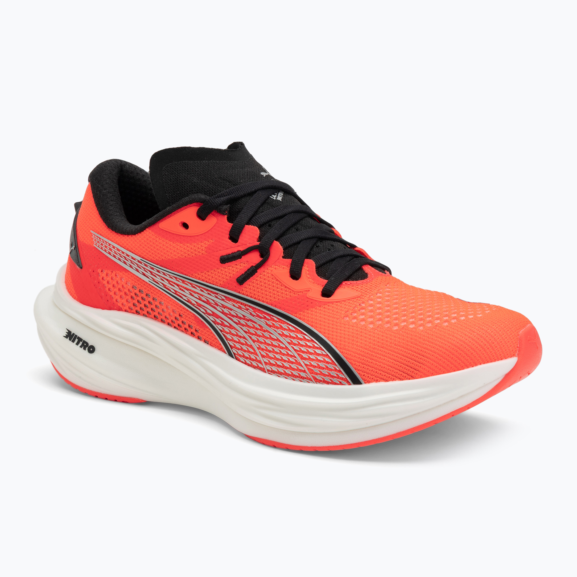 Buty do biegania męskie PUMA Deviate Nitro 3 glowing red/pumaa black 